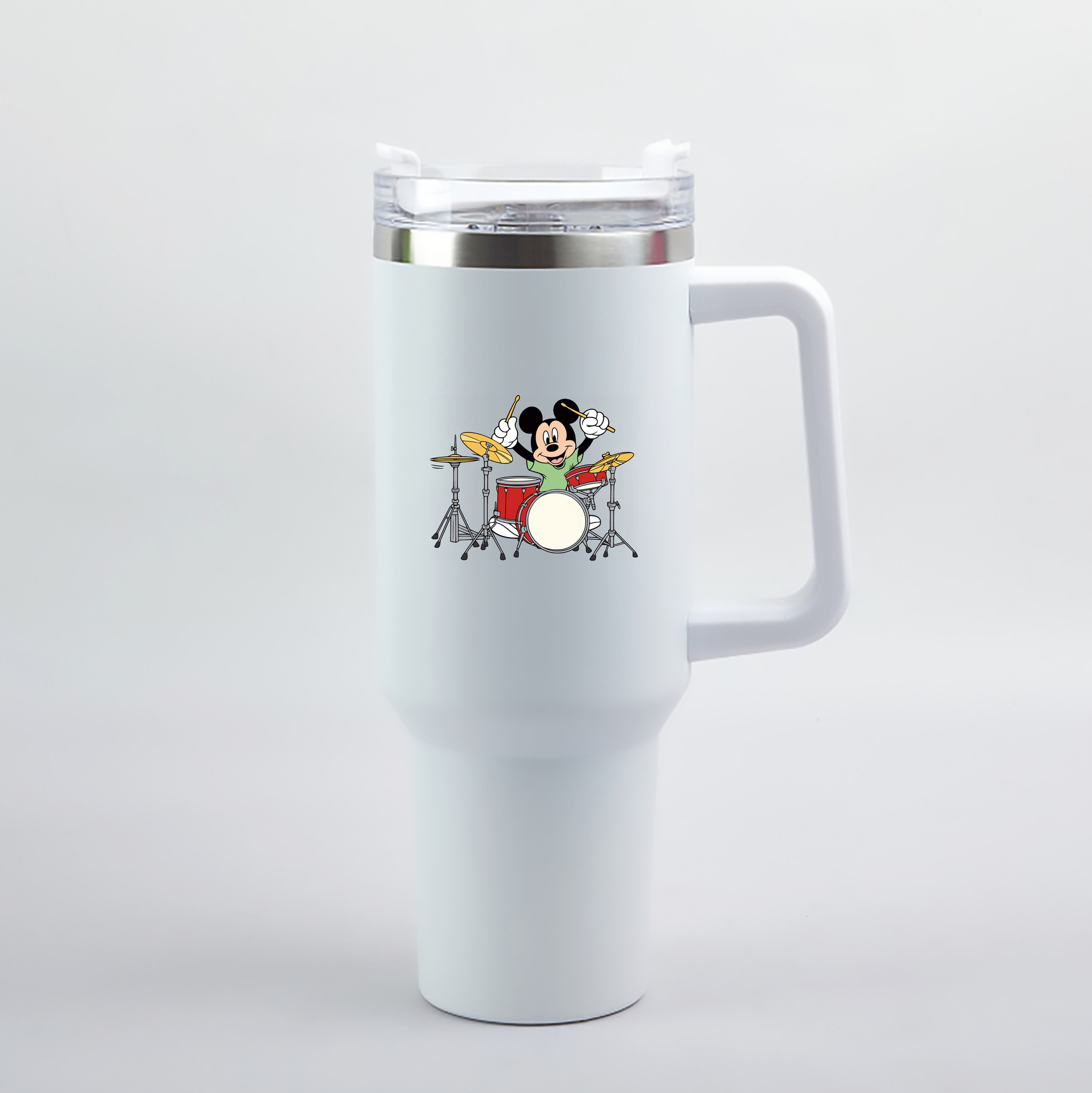 （画像用） ミッキーマウス Mickey Mouse 1200mL車用タンブラー（カラープリント）