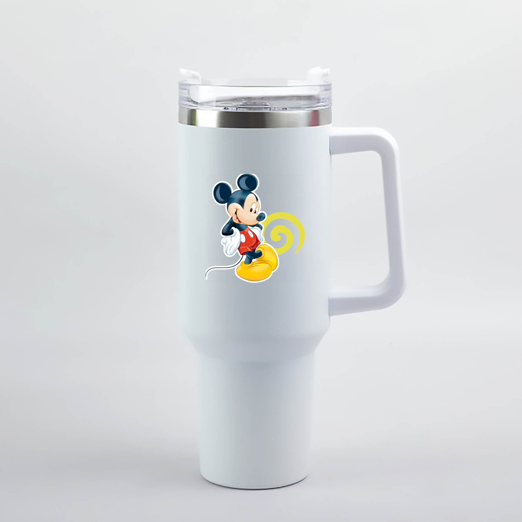 （画像用） ミッキーマウス Mickey Mouse 1200mL車用タンブラー（カラープリント）
