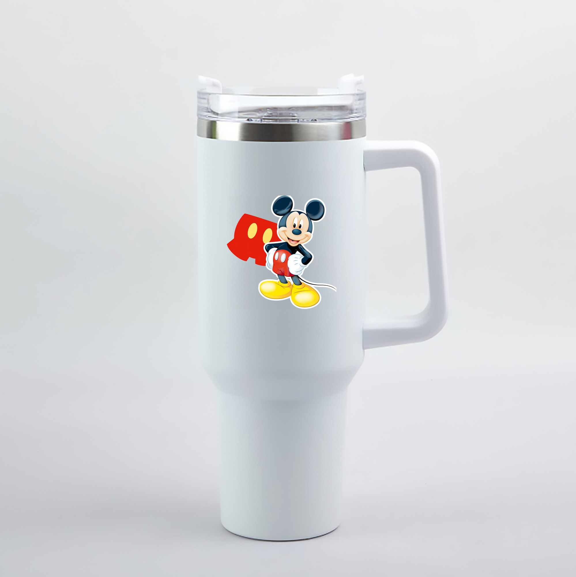 （画像用） ミッキーマウス Mickey Mouse 1200mL車用タンブラー（カラープリント）