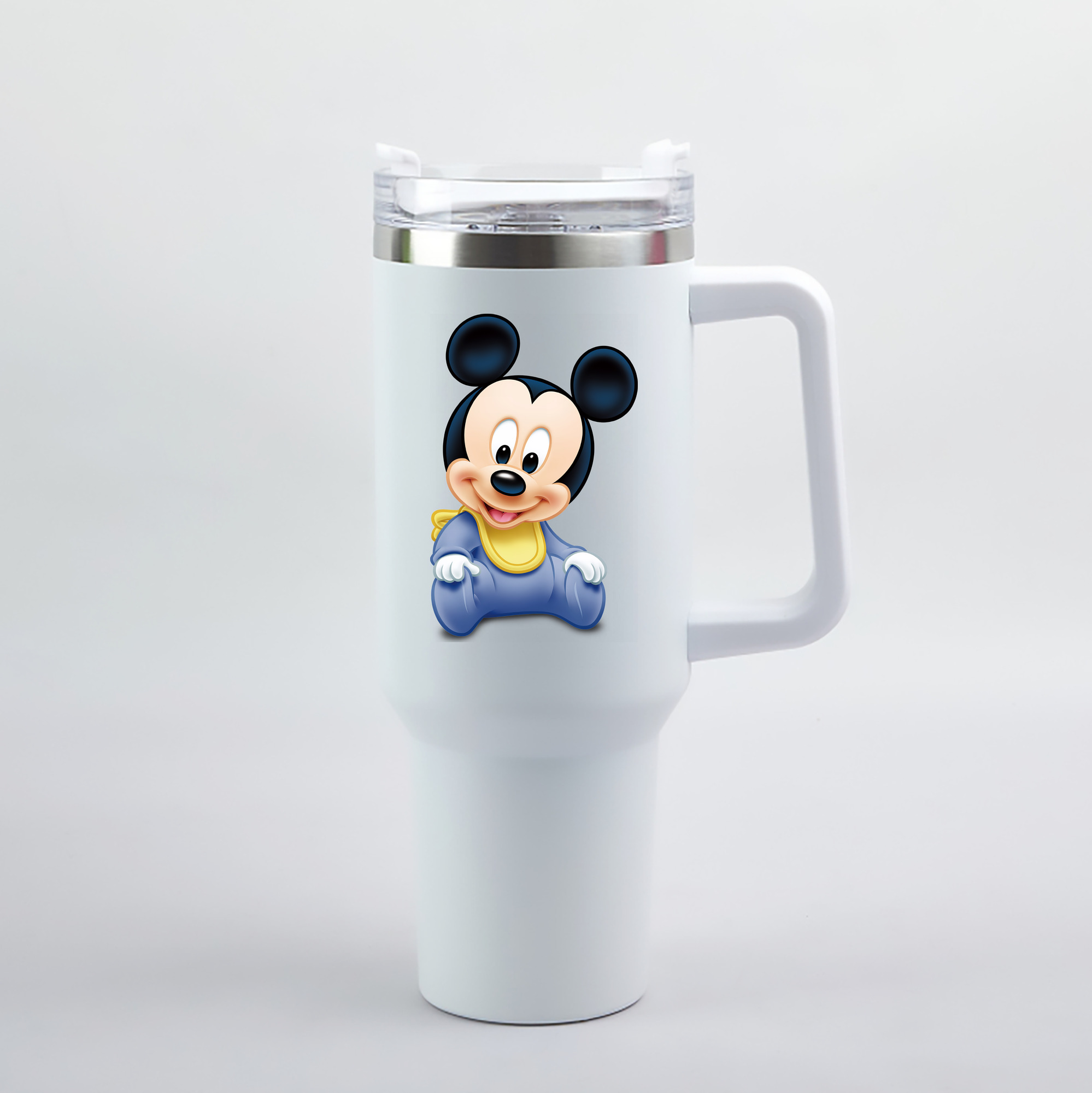 （画像用） ミッキーマウス Mickey Mouse 1200mL車用タンブラー（カラープリント）