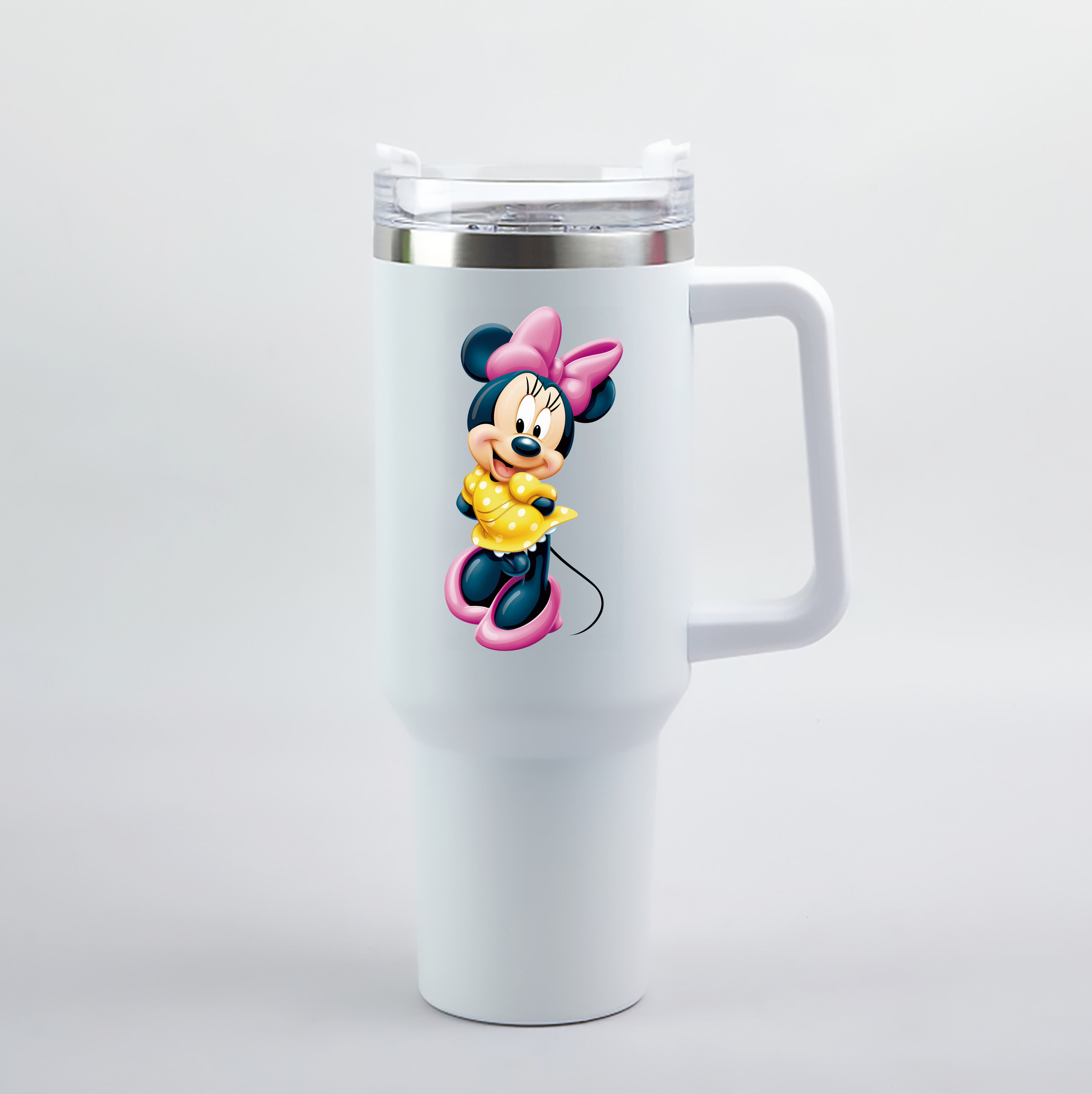 （画像用） ミッキーマウス Mickey Mouse 1200mL車用タンブラー（カラープリント）