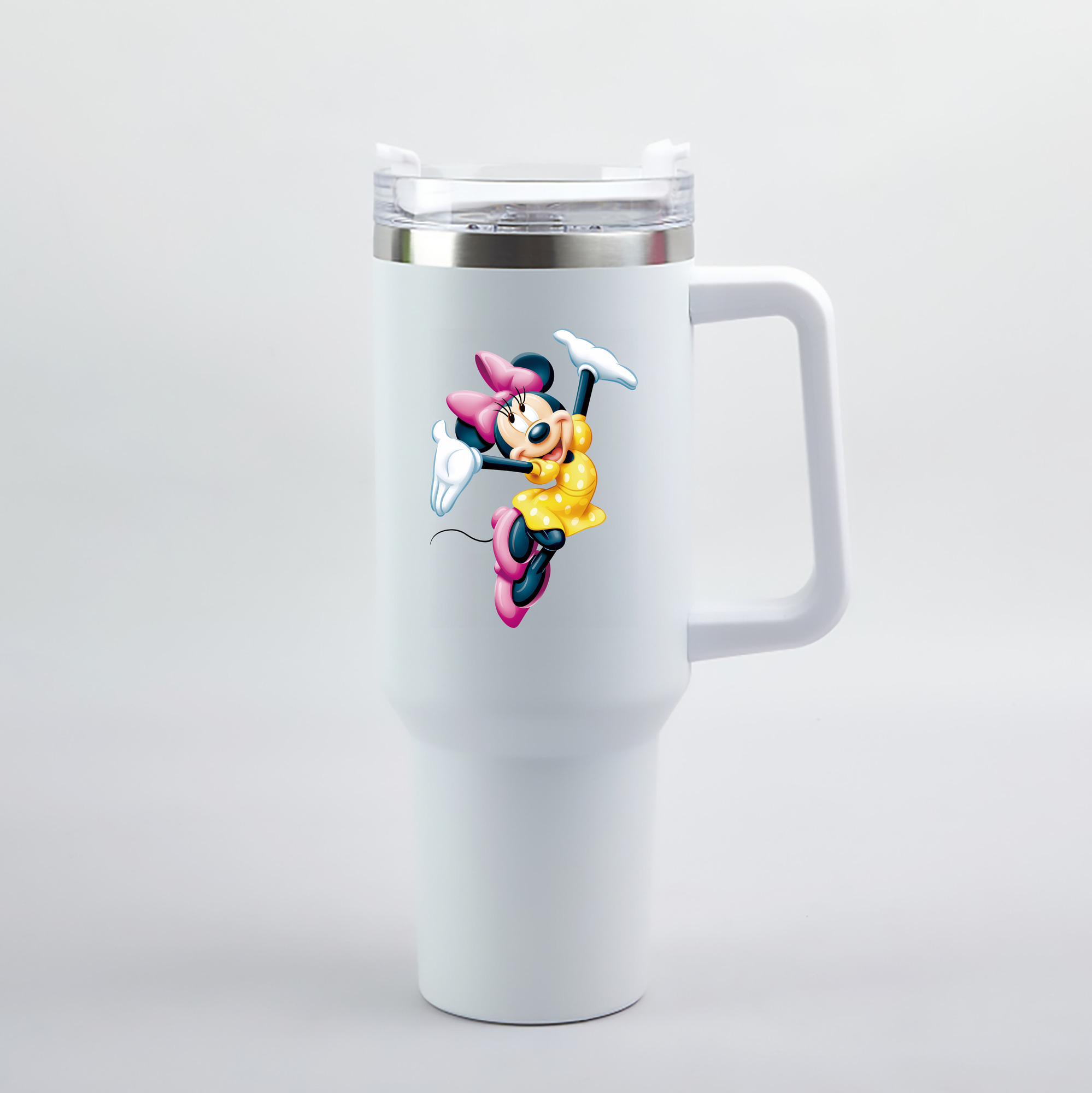 （画像用） ミッキーマウス Mickey Mouse 1200mL車用タンブラー（カラープリント）