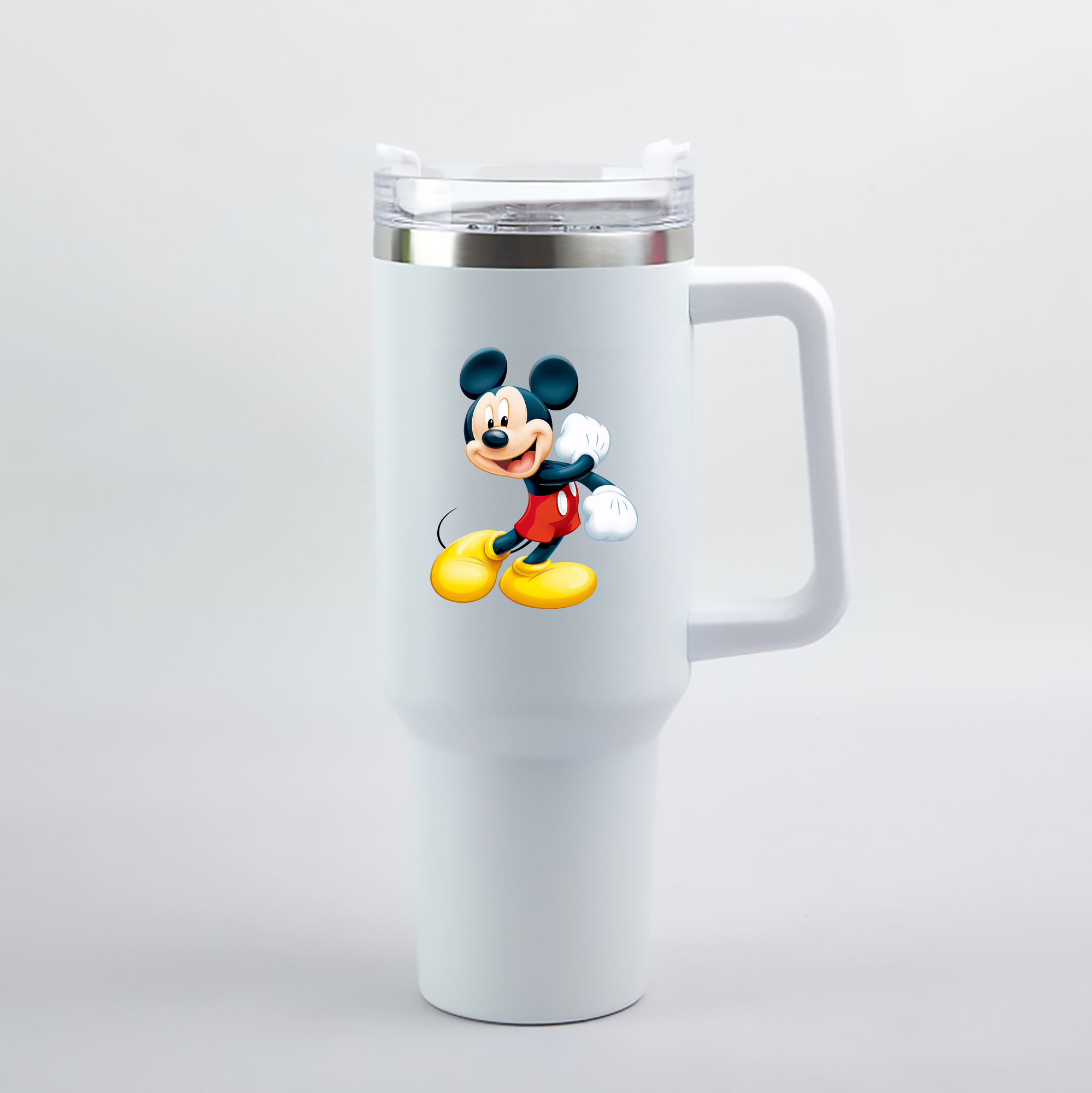 （画像用） ミッキーマウス Mickey Mouse 1200mL車用タンブラー（カラープリント）