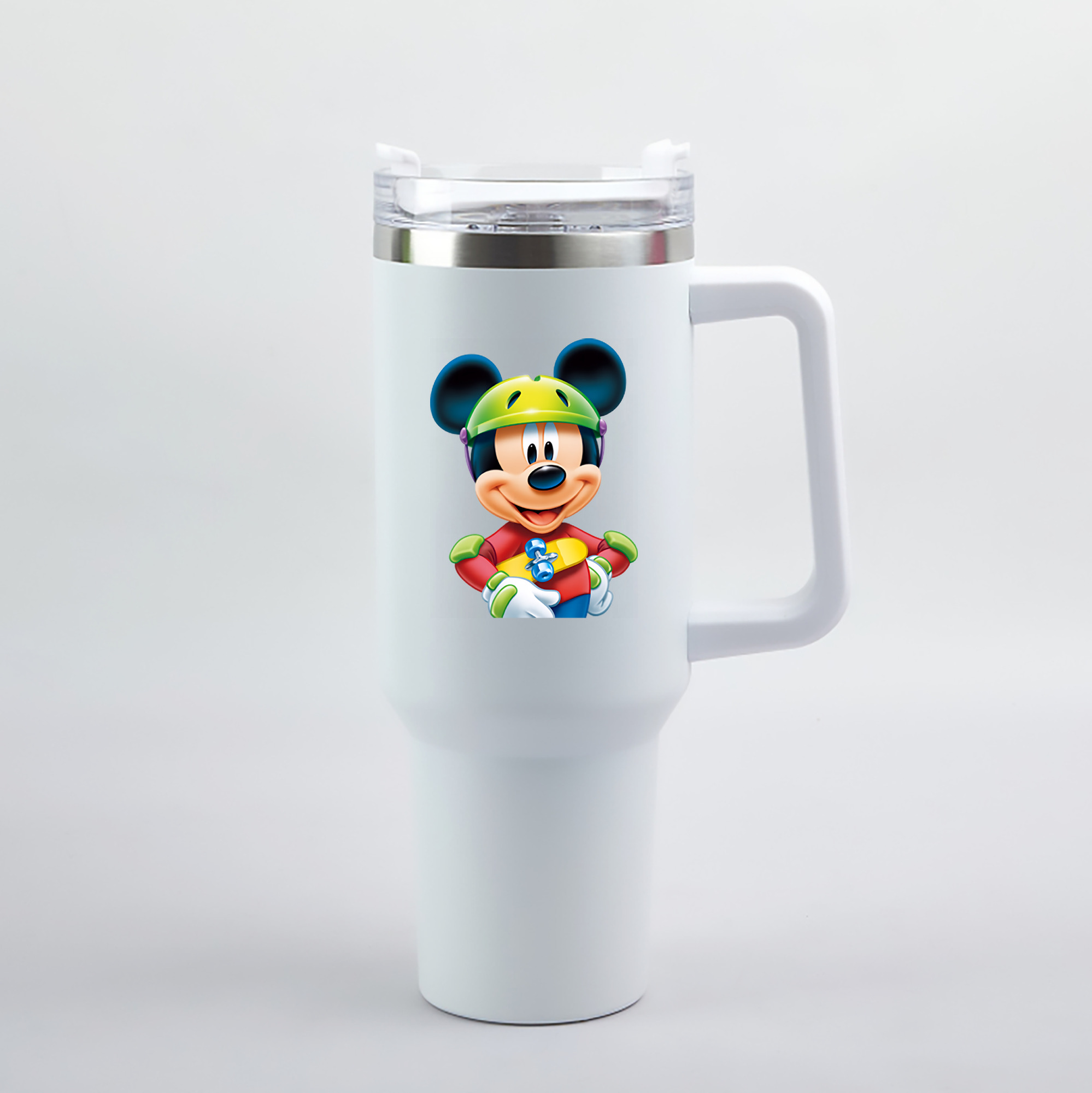 （画像用） ミッキーマウス Mickey Mouse 1200mL車用タンブラー（カラープリント）