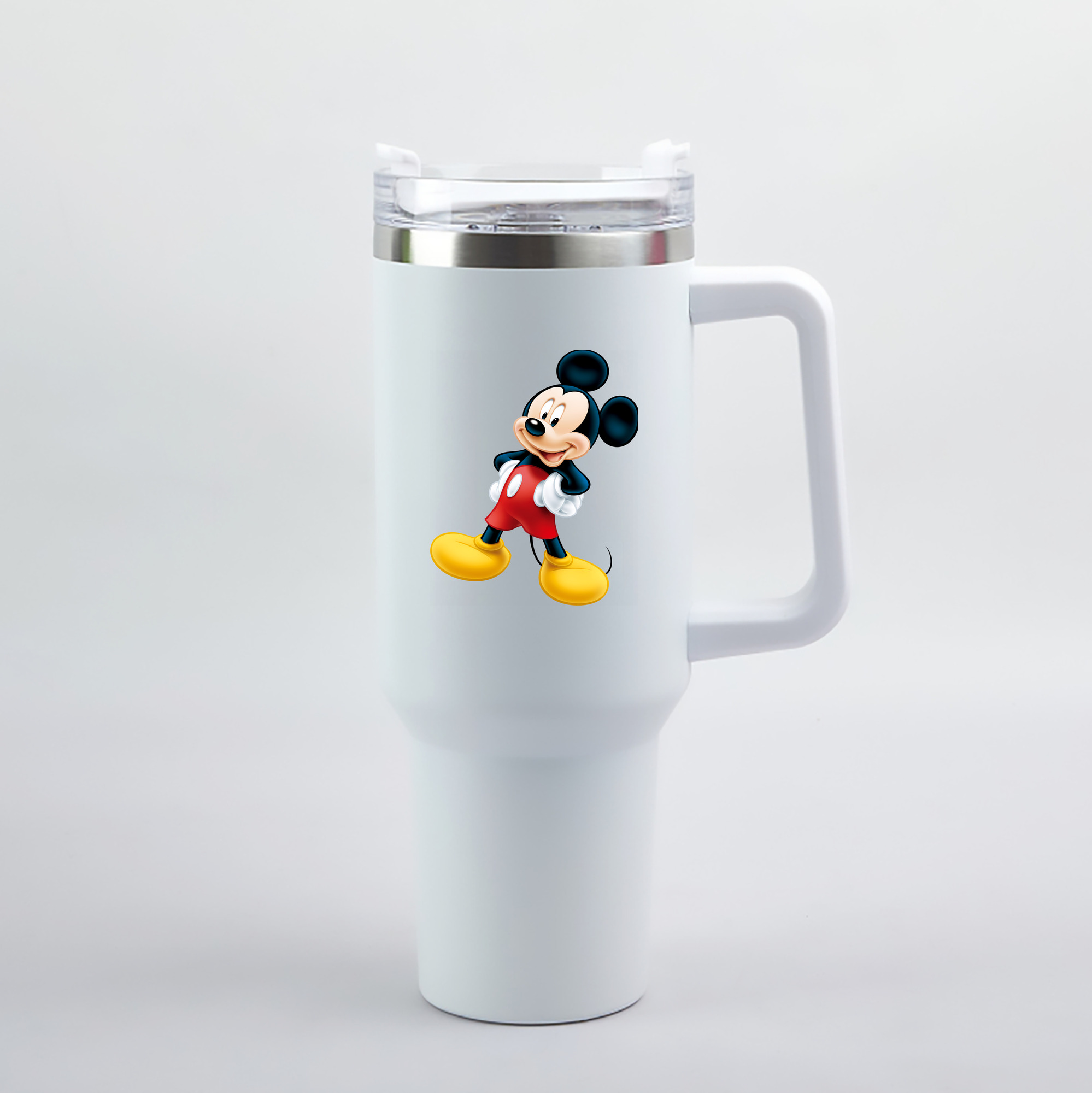 （画像用） ミッキーマウス Mickey Mouse 1200mL車用タンブラー（カラープリント）