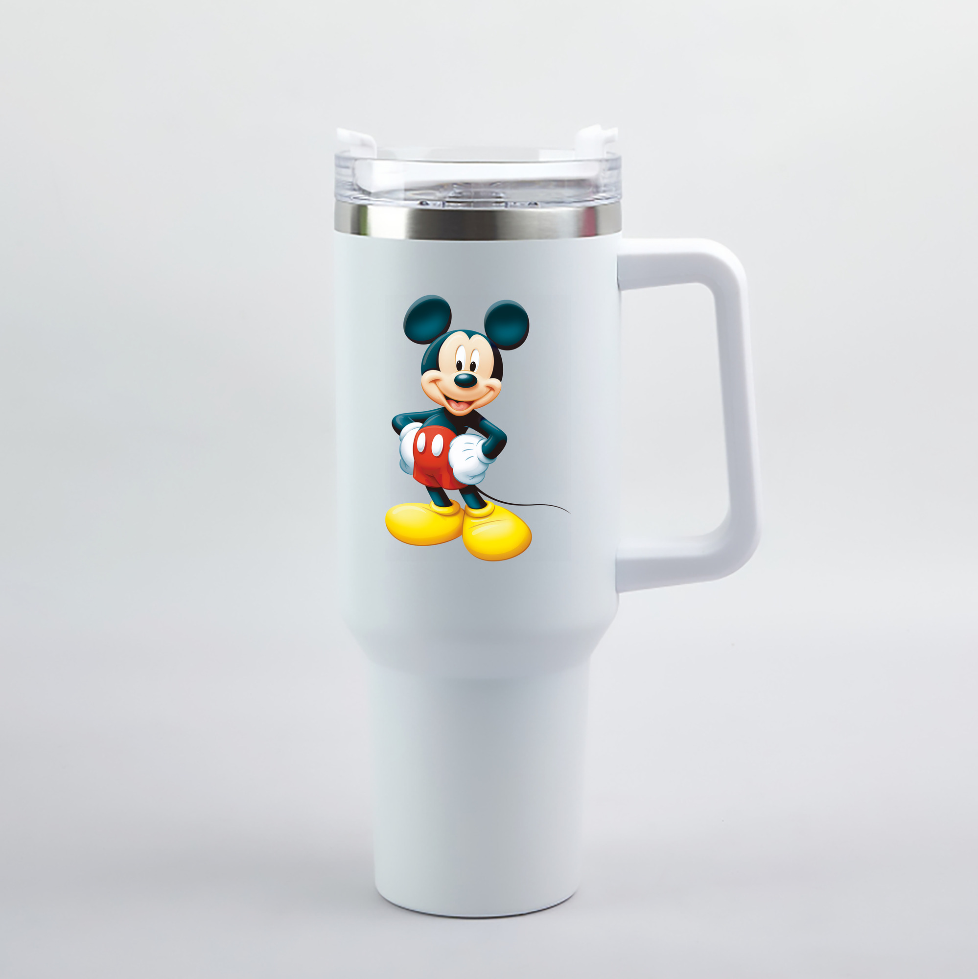 （画像用） ミッキーマウス Mickey Mouse 1200mL車用タンブラー（カラープリント）