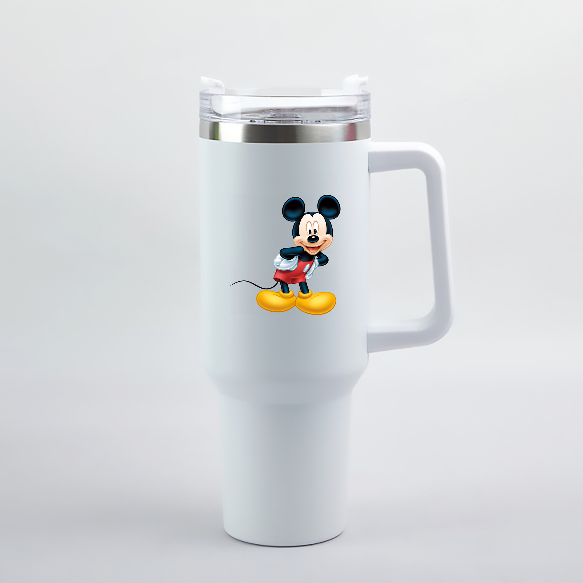 （画像用） ミッキーマウス Mickey Mouse 1200mL車用タンブラー（カラープリント）