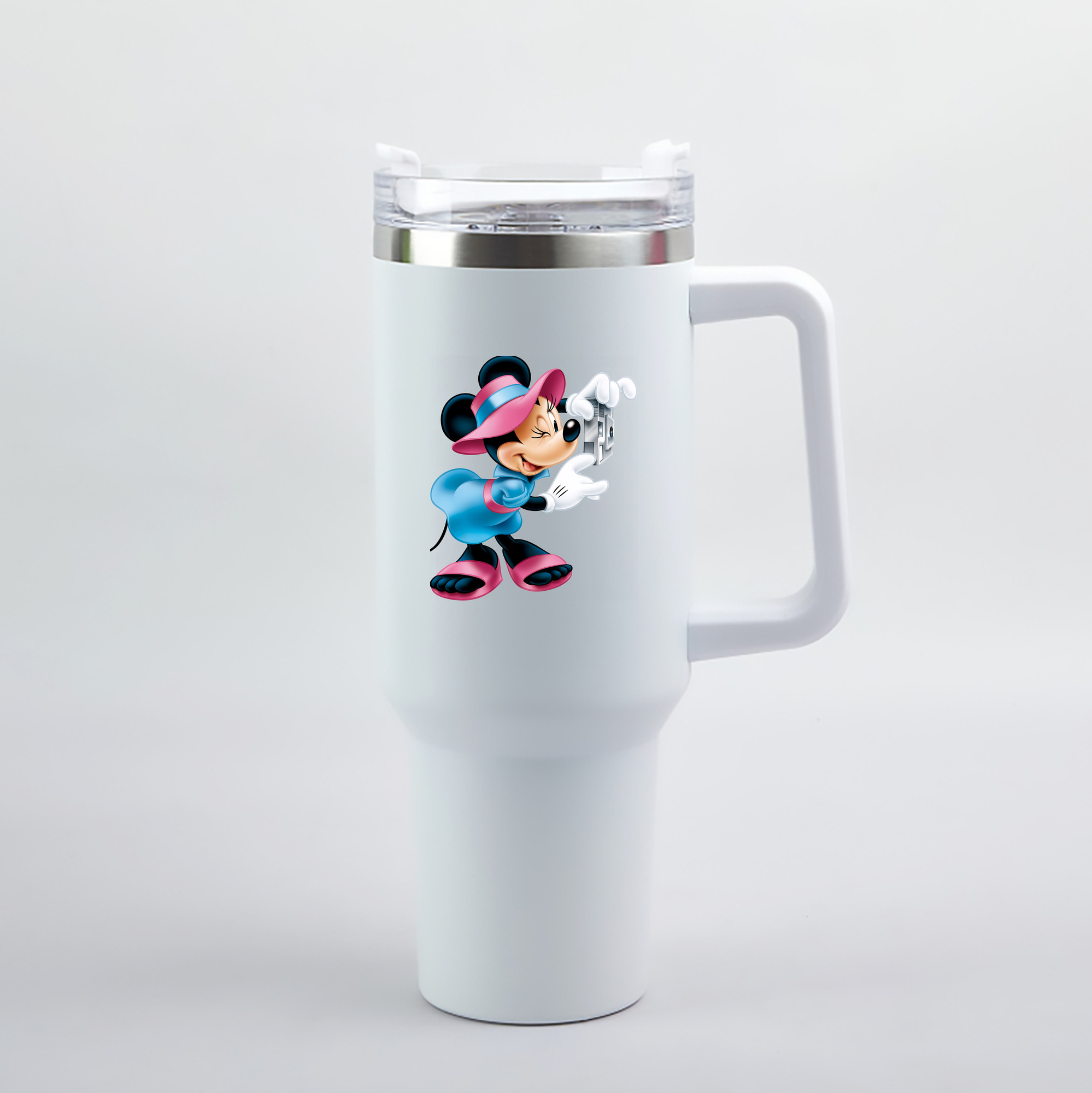 （画像用） ミッキーマウス Mickey Mouse 1200mL車用タンブラー（カラープリント）