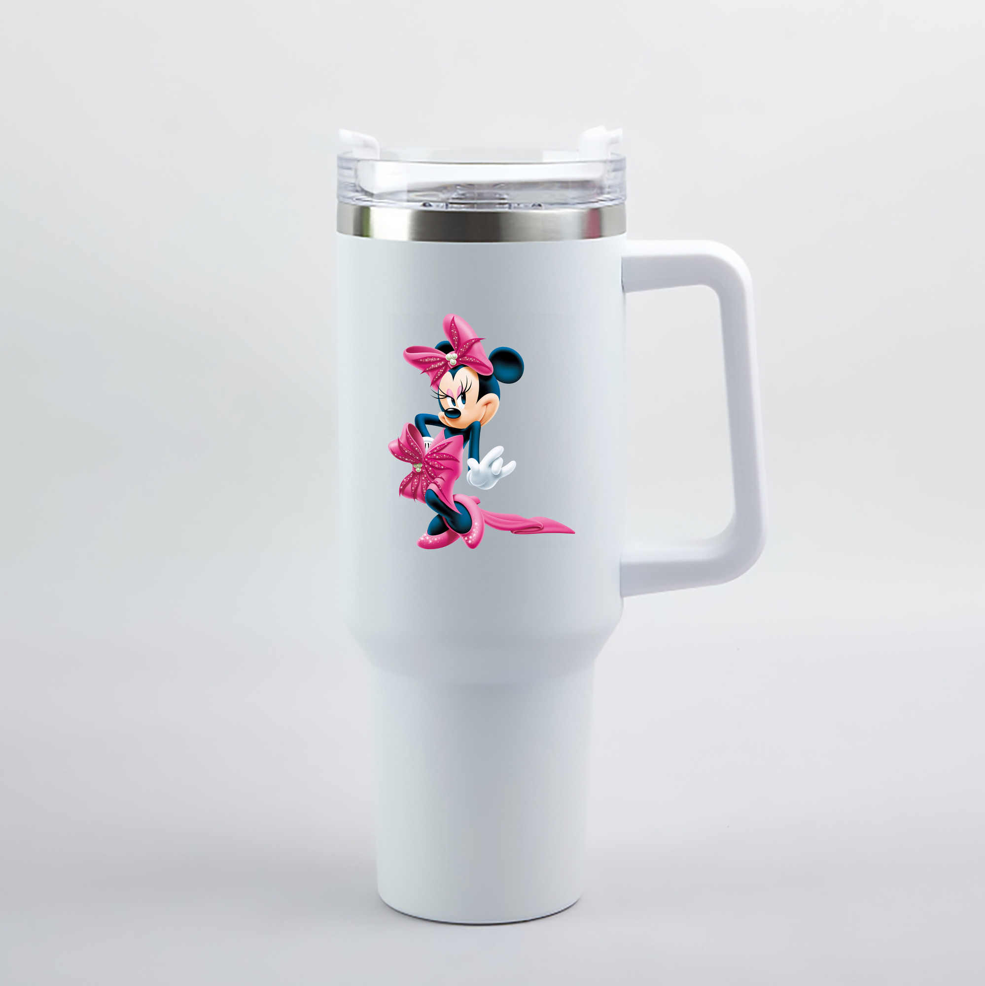 （画像用） ミッキーマウス Mickey Mouse 1200mL車用タンブラー（カラープリント）
