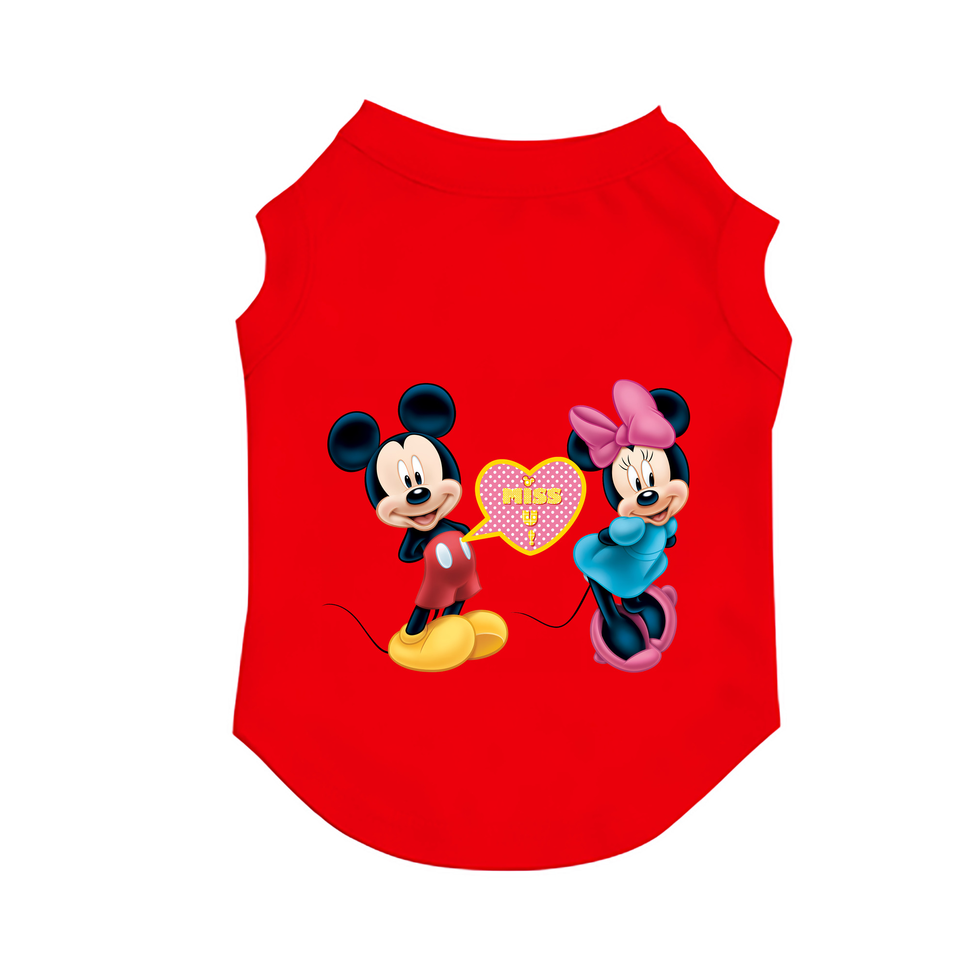 （画像用） ミッキーマウス Mickey Mouse ペット用ベスト