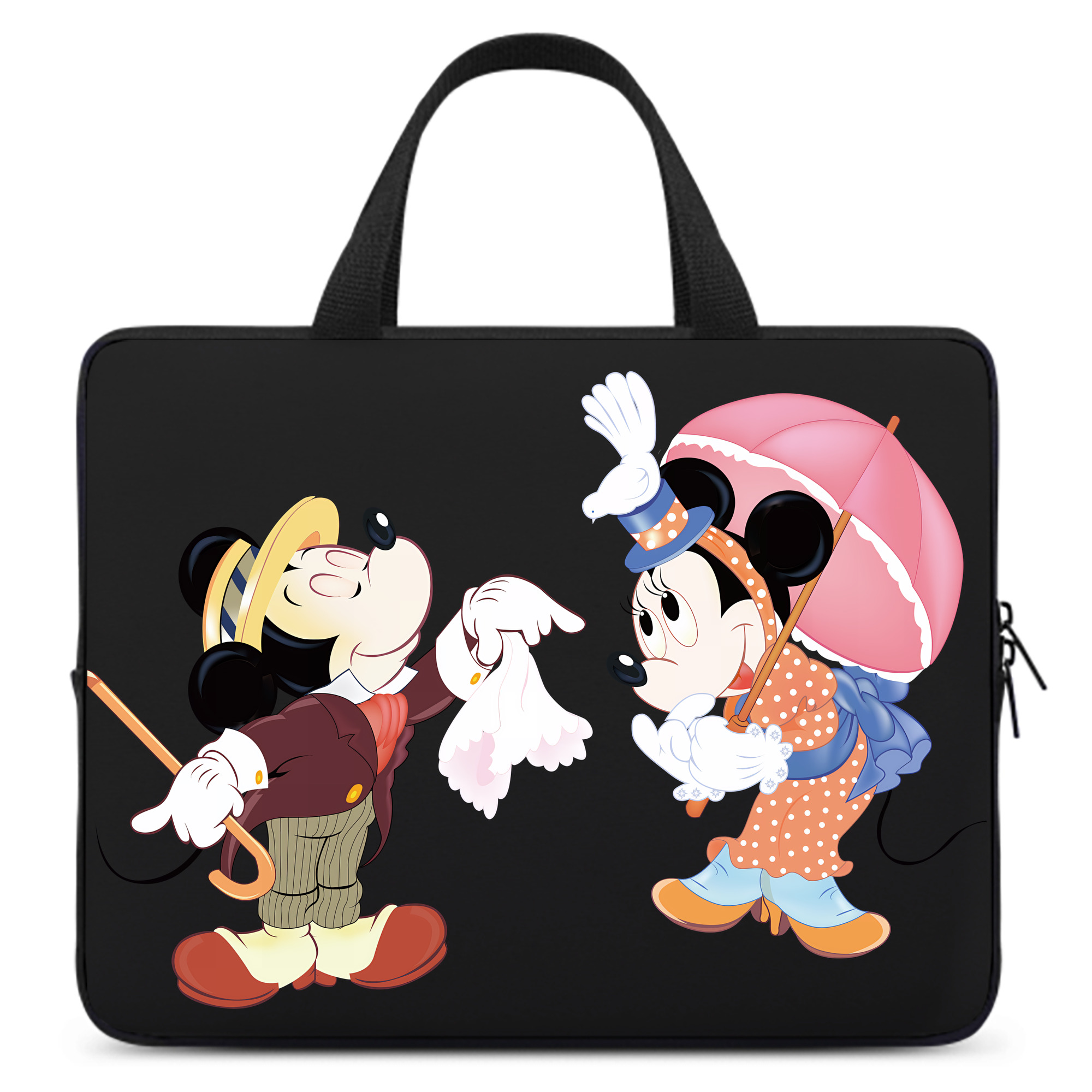 ミッキーマウス Mickey Mouse 手提げノートパソコンバッグ