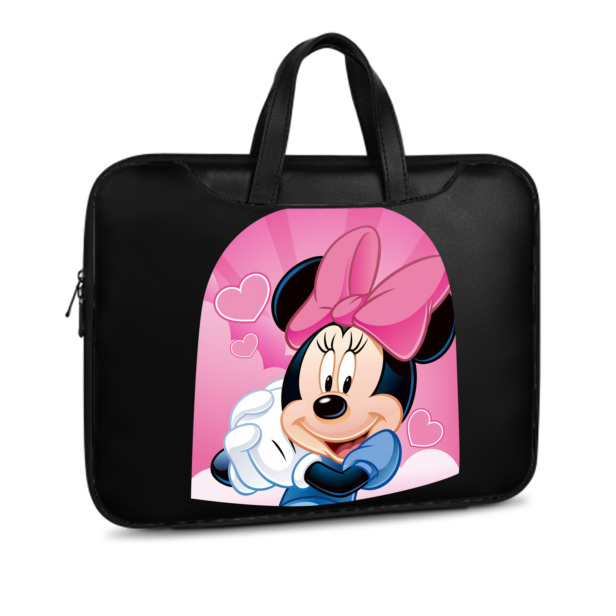 ミッキーマウス Mickey Mouse レザーラップトップバッグ　ノートパソコンケース