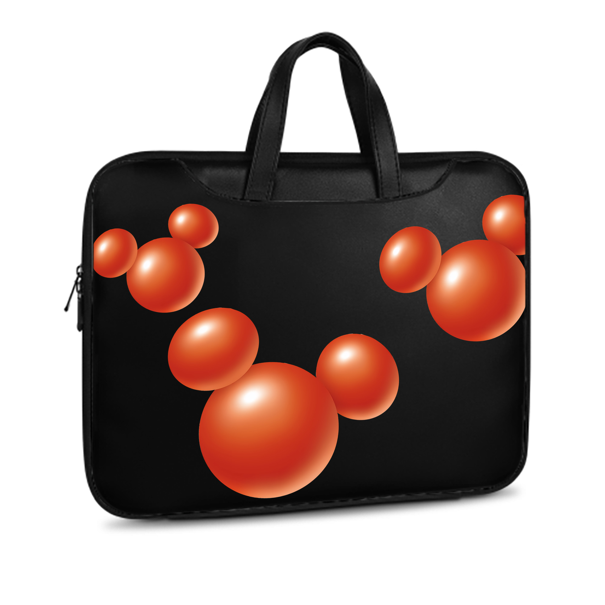 ミッキーマウス Mickey Mouse レザーラップトップバッグ　ノートパソコンケース
