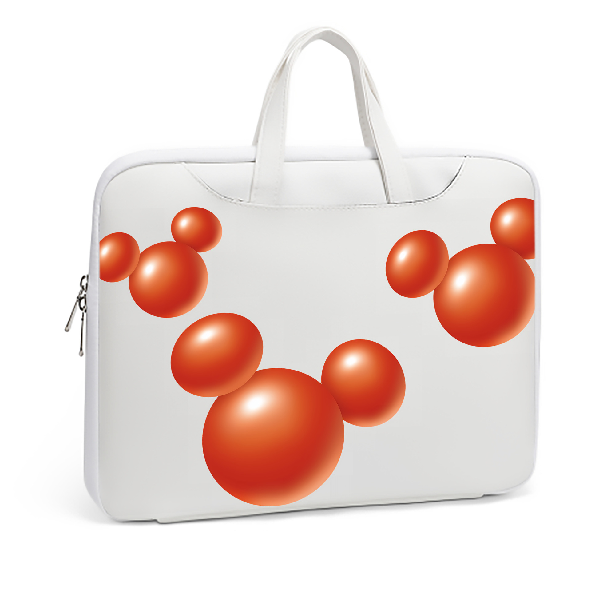 ミッキーマウス Mickey Mouse レザーラップトップバッグ　ノートパソコンケース