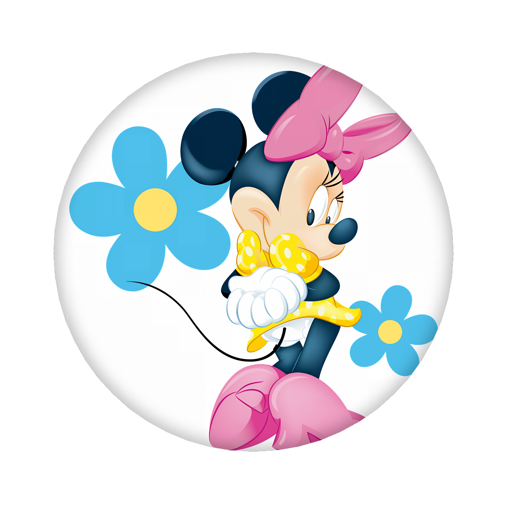 （画像用） ミッキーマウス Mickey Mouse 6cm 缶バッジ 複数セット