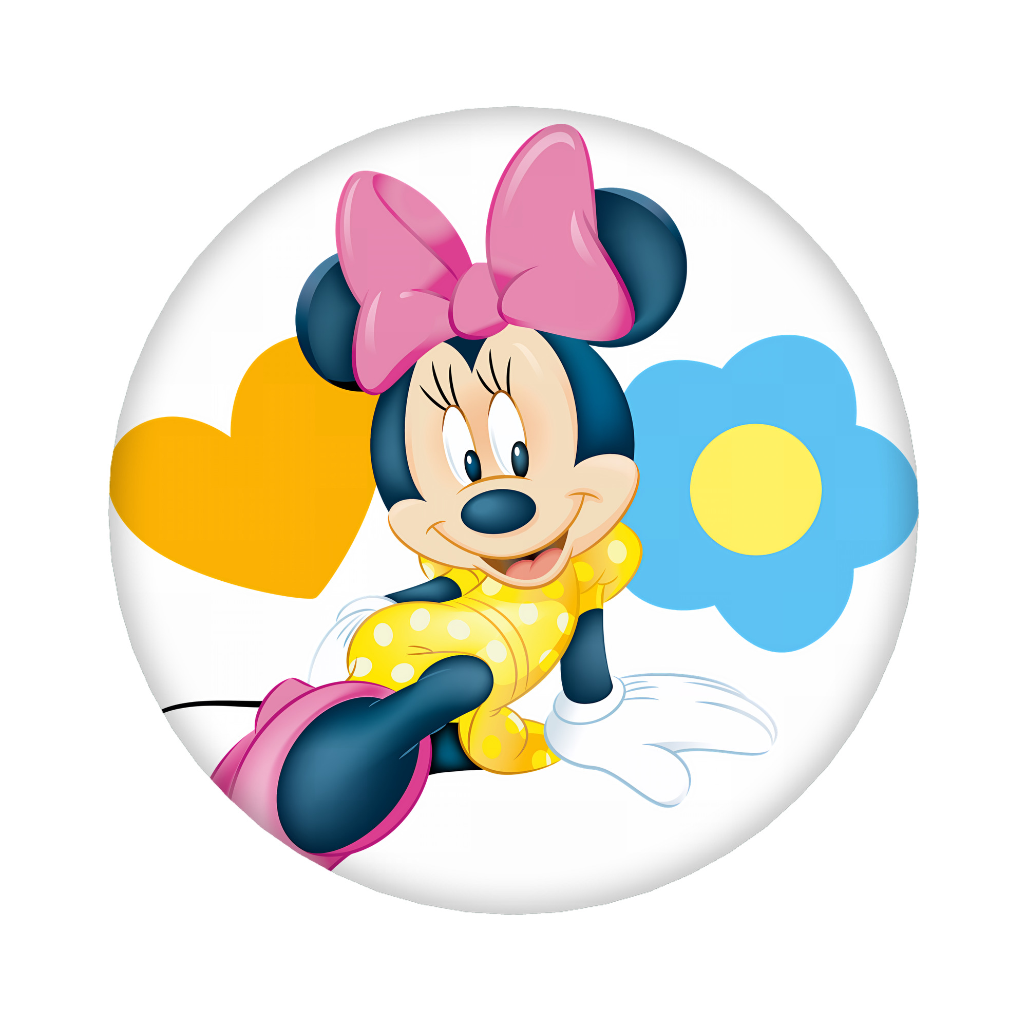 （画像用） ミッキーマウス Mickey Mouse 6cm 缶バッジ 複数セット