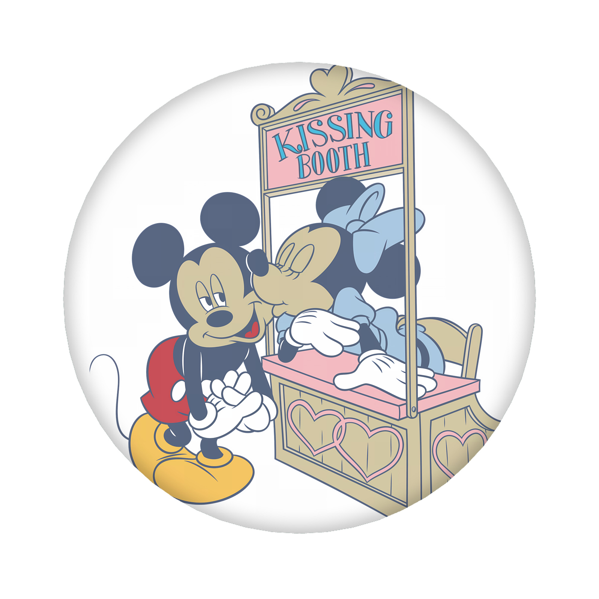 （画像用） ミッキーマウス Mickey Mouse 6cm 缶バッジ 複数セット