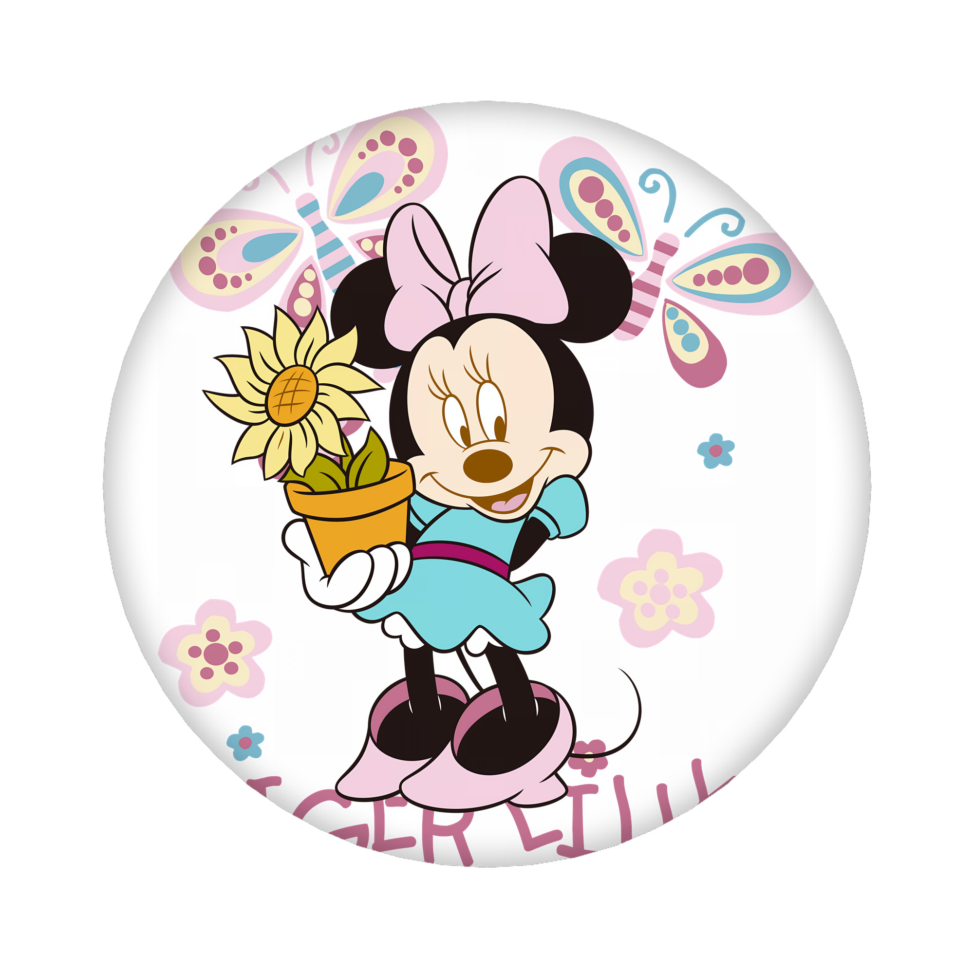 （画像用） ミッキーマウス Mickey Mouse 6cm 缶バッジ 複数セット