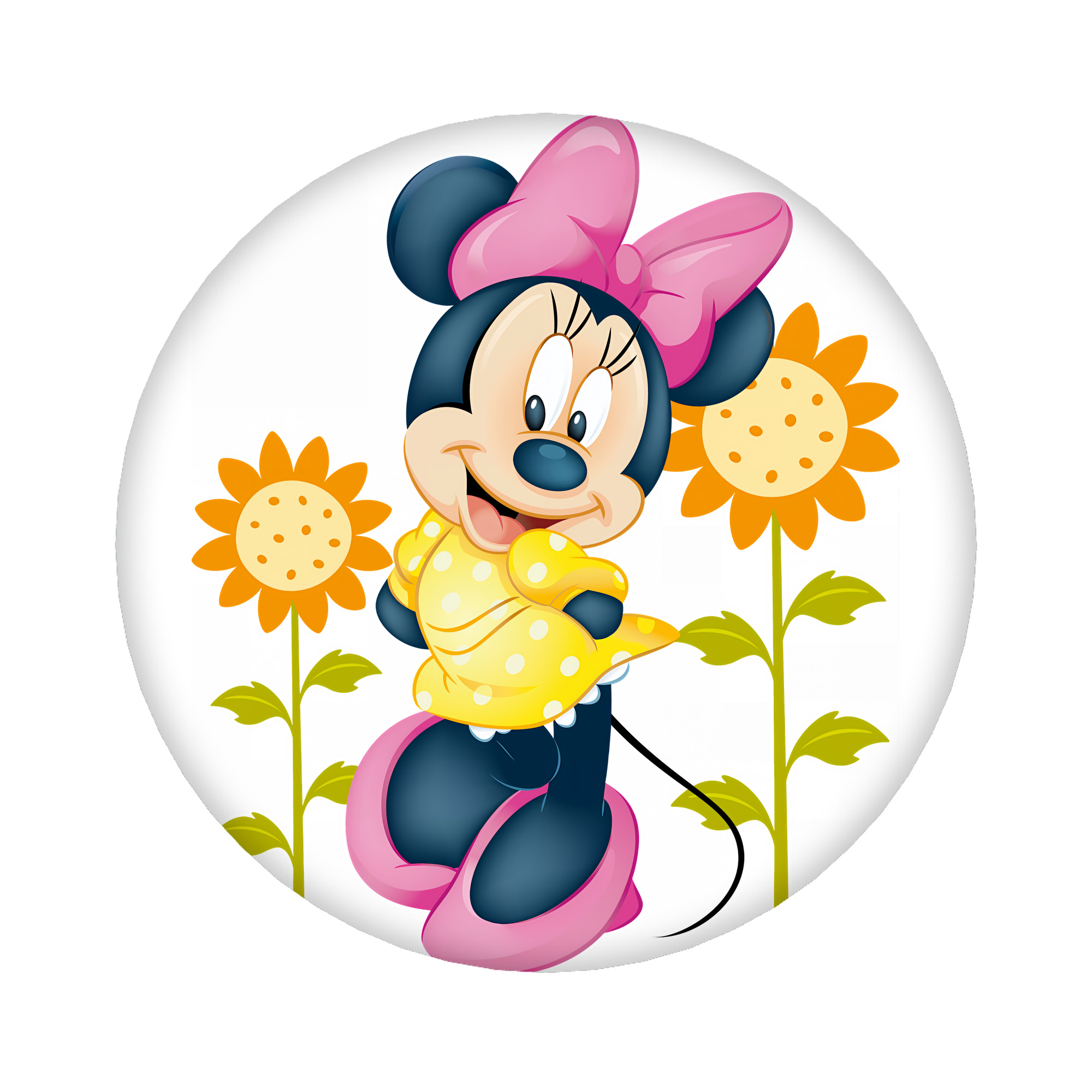 （画像用） ミッキーマウス Mickey Mouse 6cm 缶バッジ 複数セット
