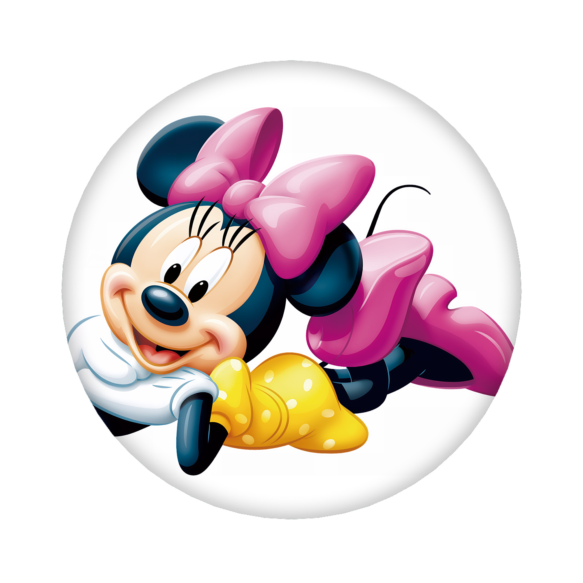 （画像用） ミッキーマウス Mickey Mouse 6cm 缶バッジ 複数セット