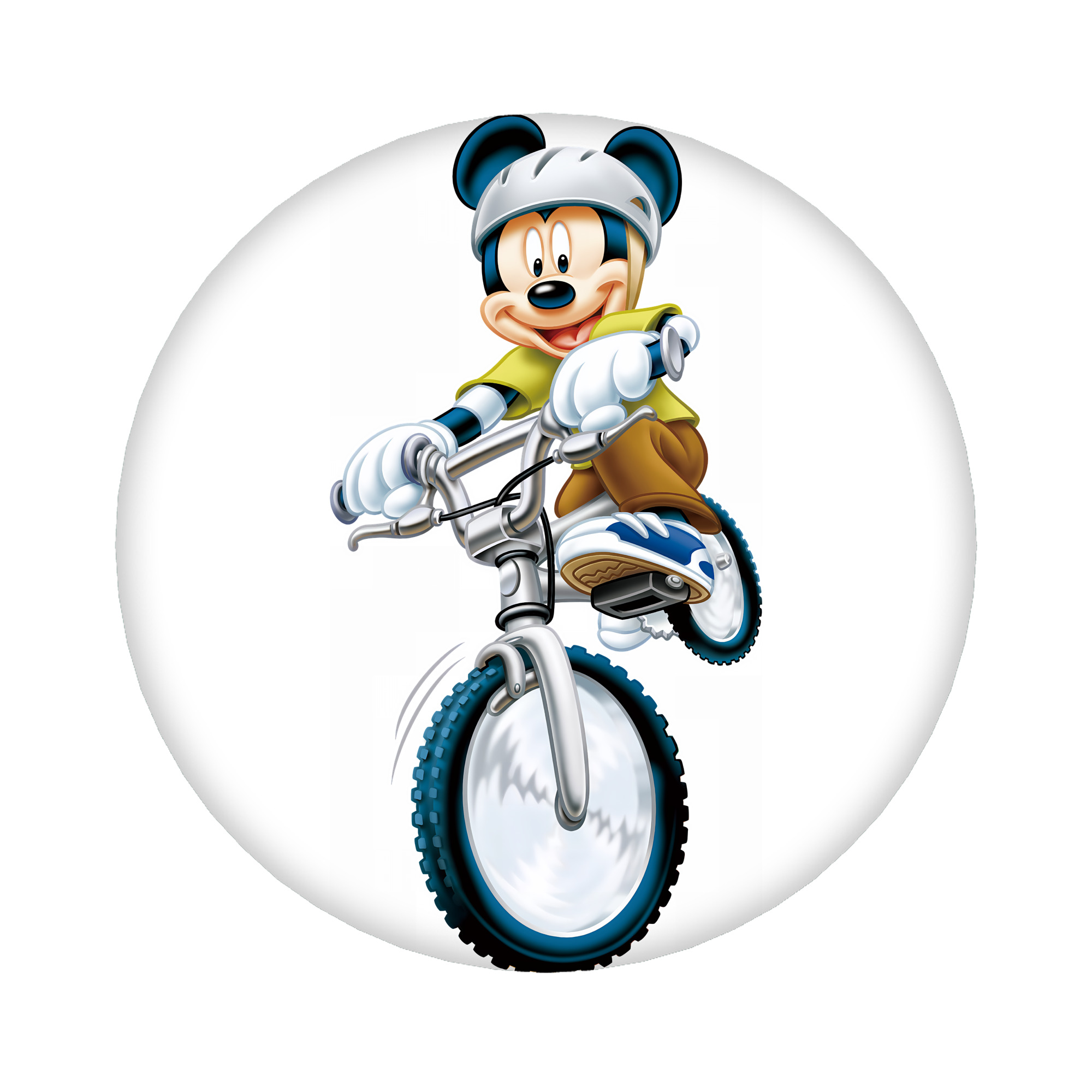 （画像用） ミッキーマウス Mickey Mouse 6cm 缶バッジ 複数セット