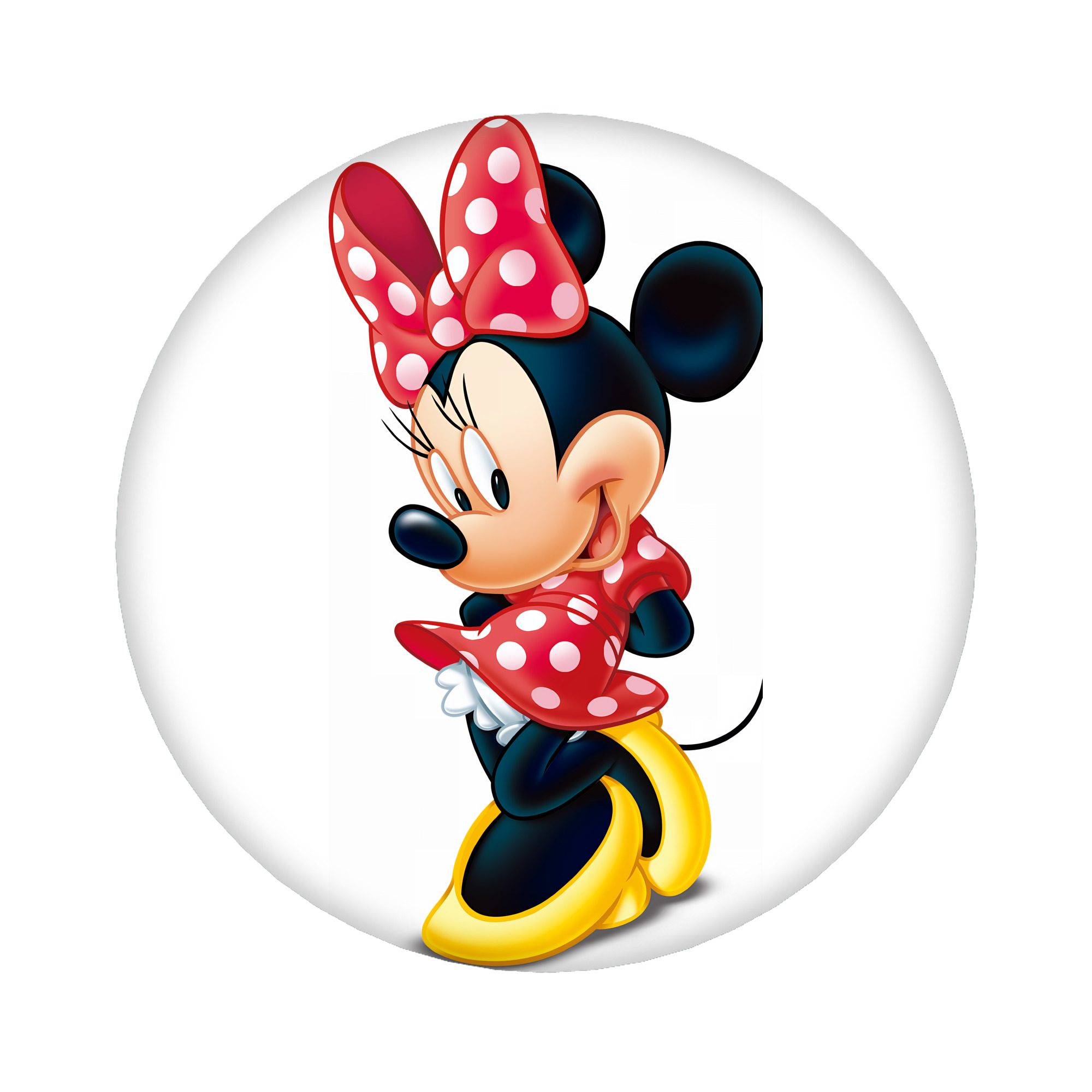 （画像用） ミッキーマウス Mickey Mouse 6cm 缶バッジ 複数セット