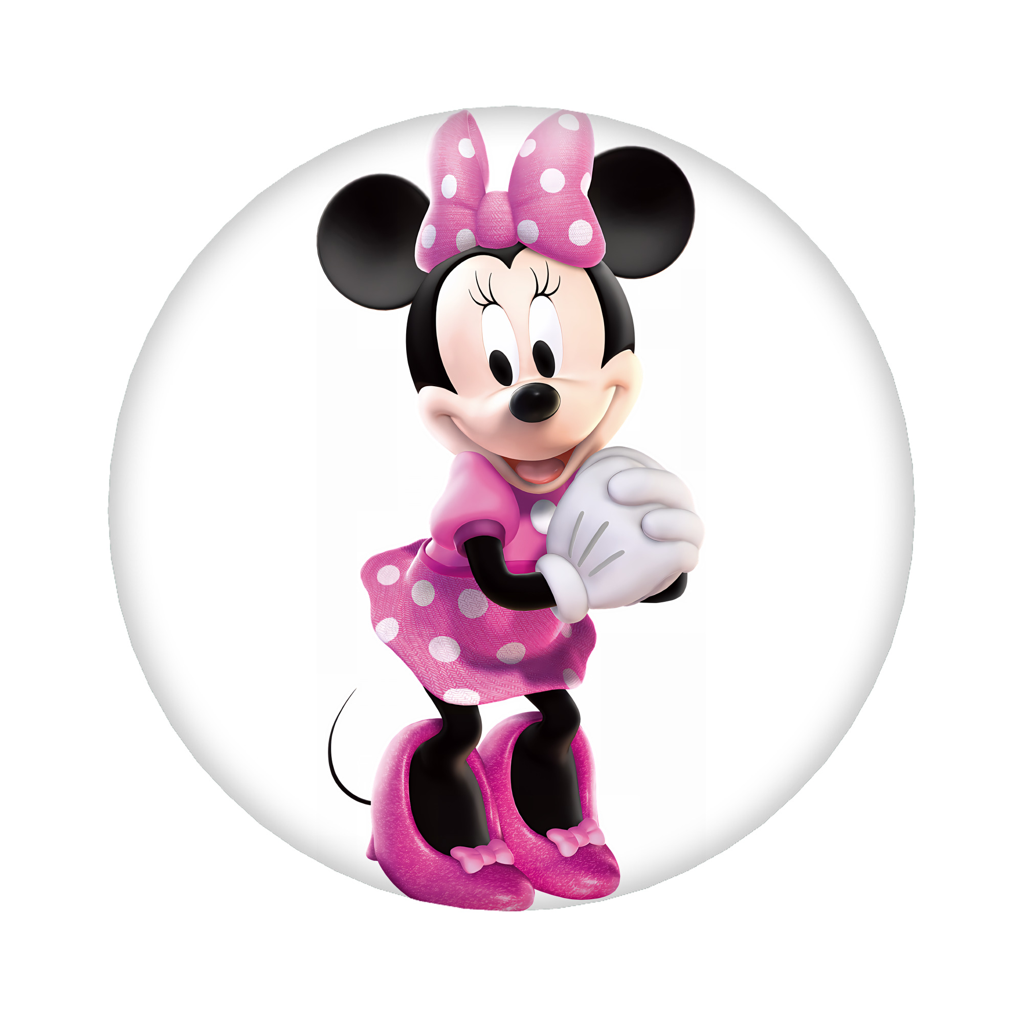 （画像用） ミッキーマウス Mickey Mouse 6cm 缶バッジ 複数セット