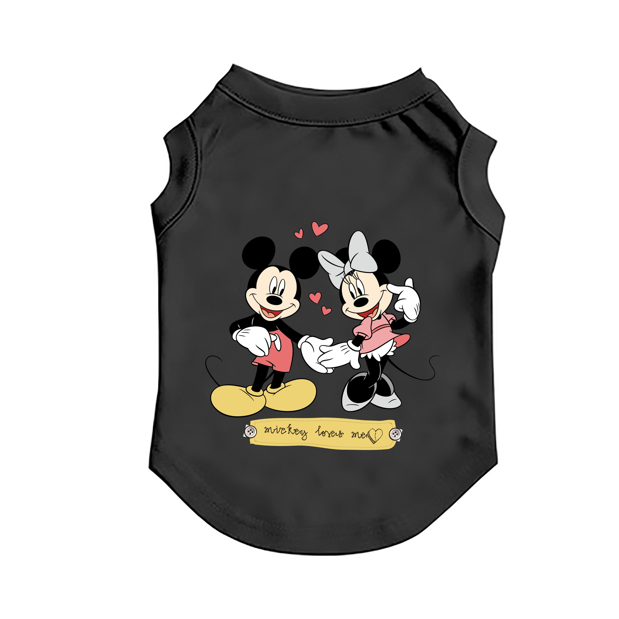 （画像用） ミッキーマウス Mickey Mouse ペット用ベスト