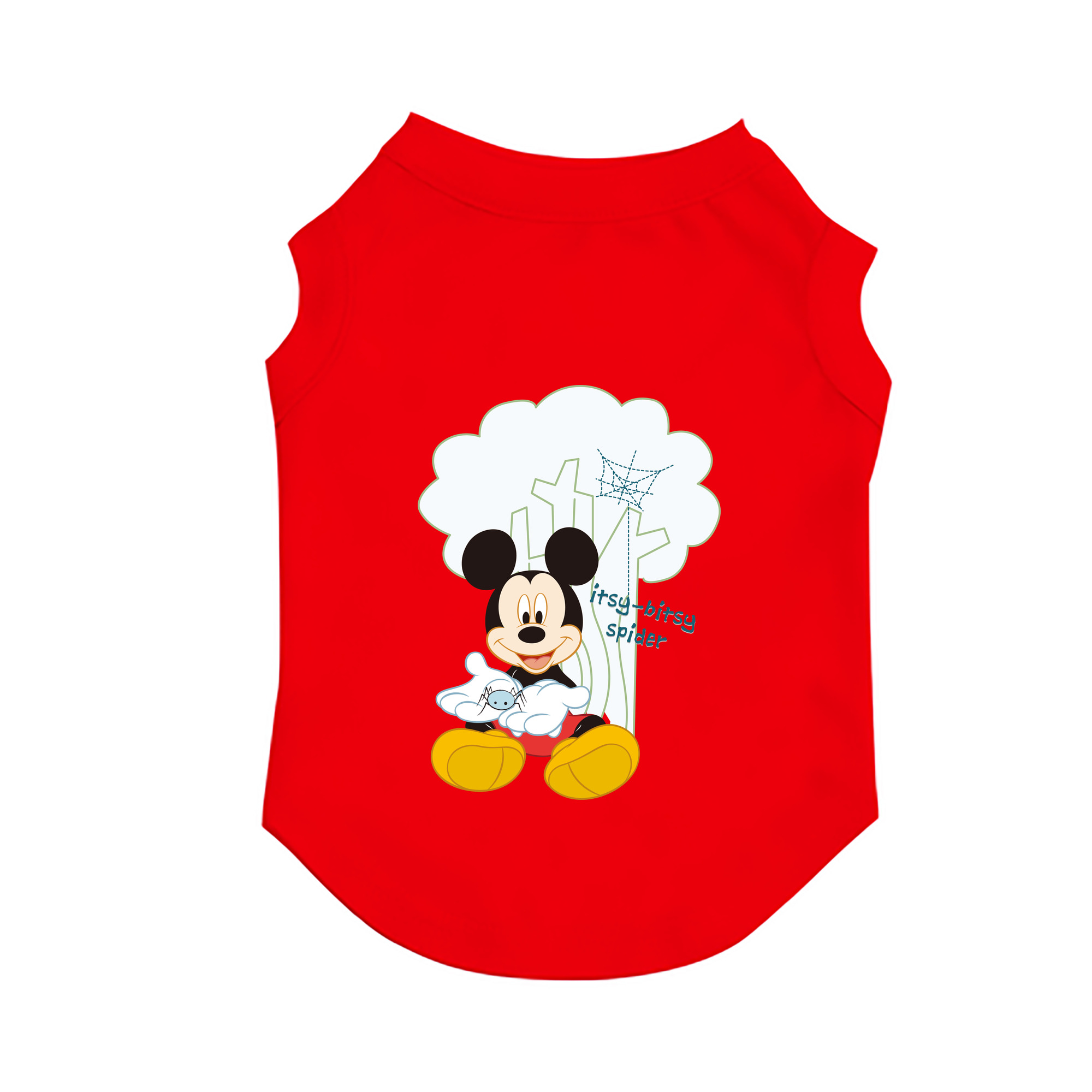 （画像用） ミッキーマウス Mickey Mouse ペット用ベスト