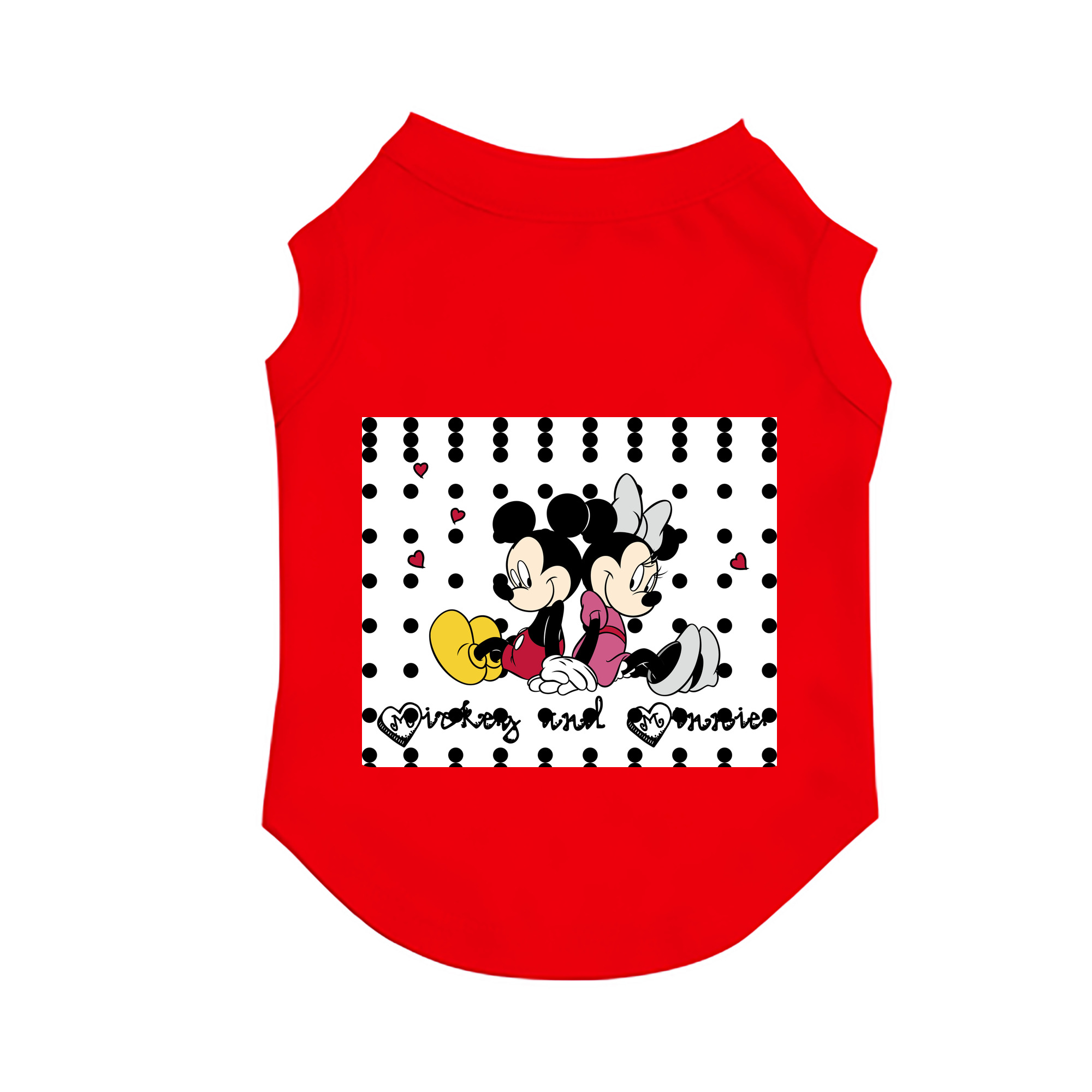 （画像用） ミッキーマウス Mickey Mouse ペット用ベスト