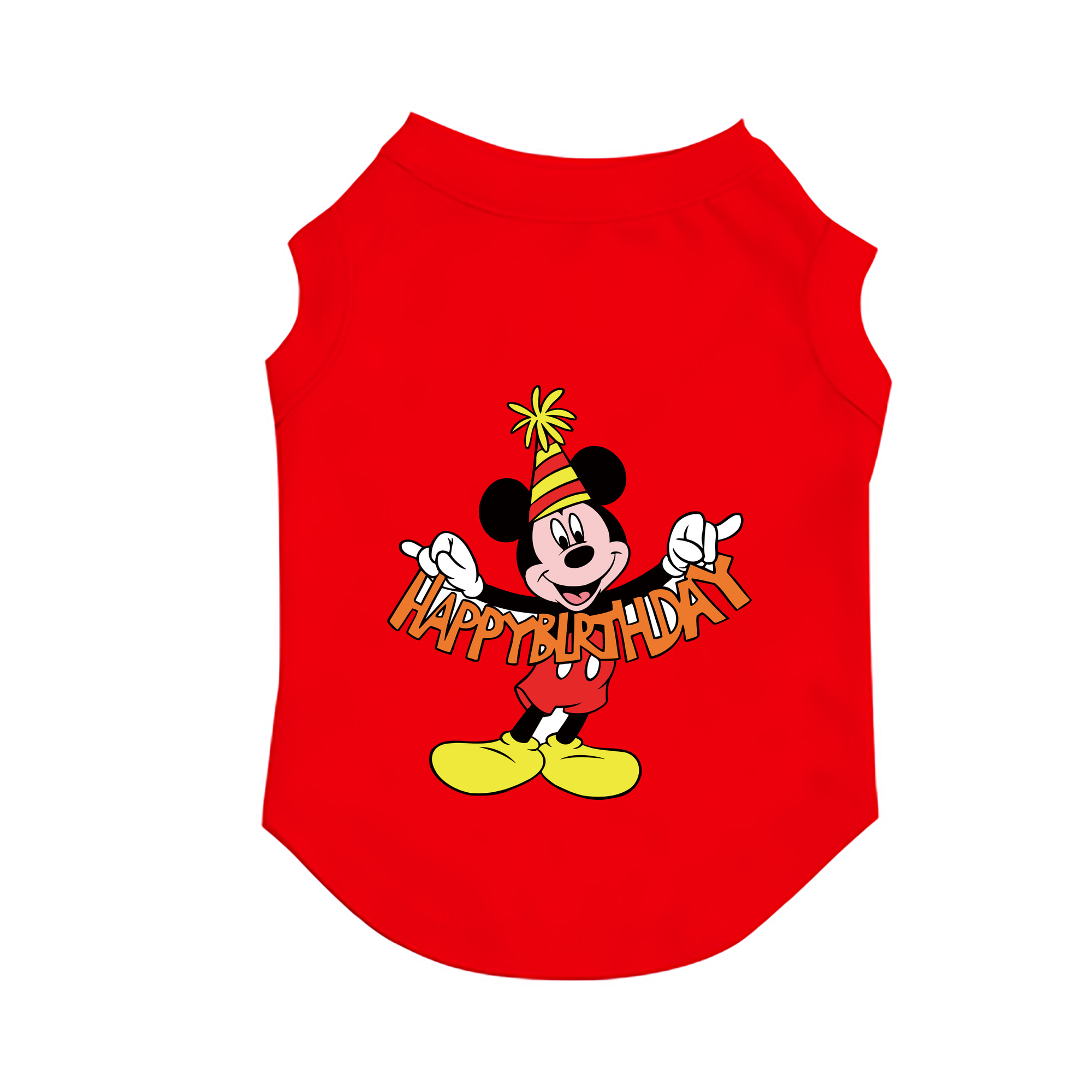 （画像用） ミッキーマウス Mickey Mouse ペット用ベスト