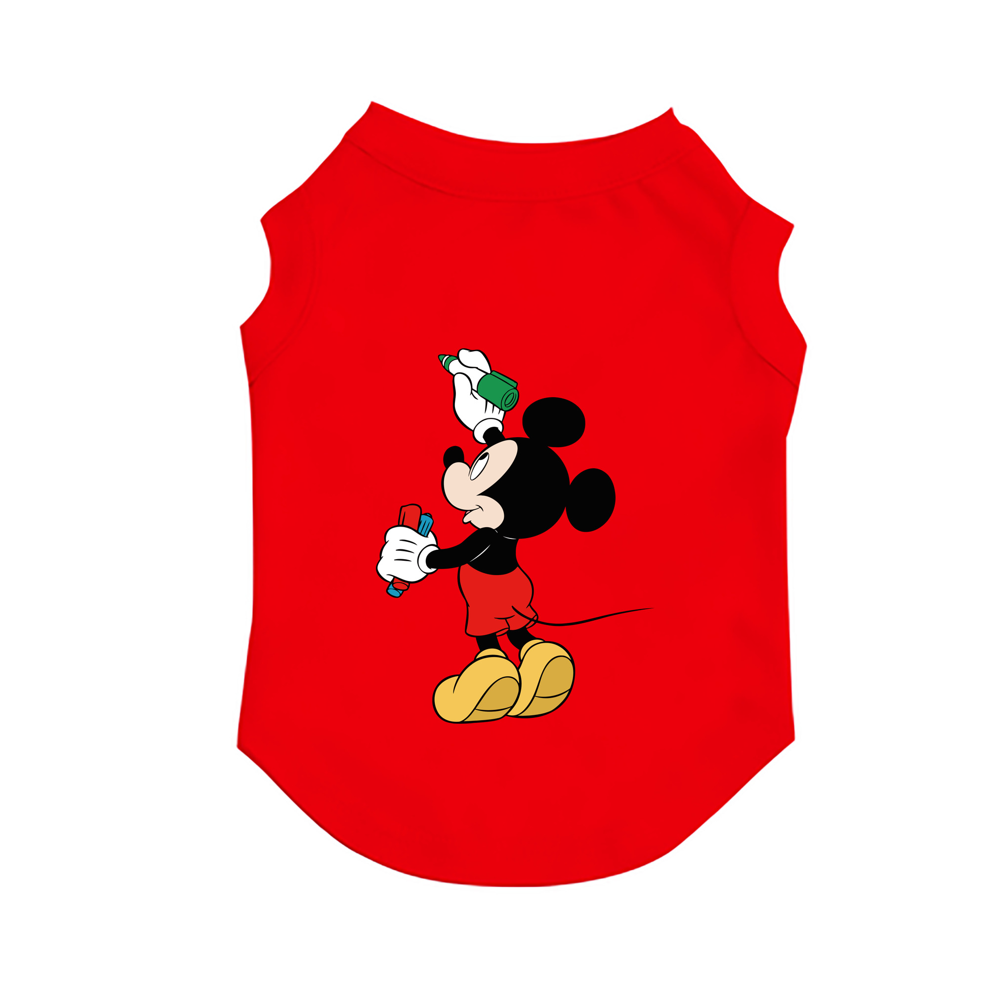 （画像用） ミッキーマウス Mickey Mouse ペット用ベスト