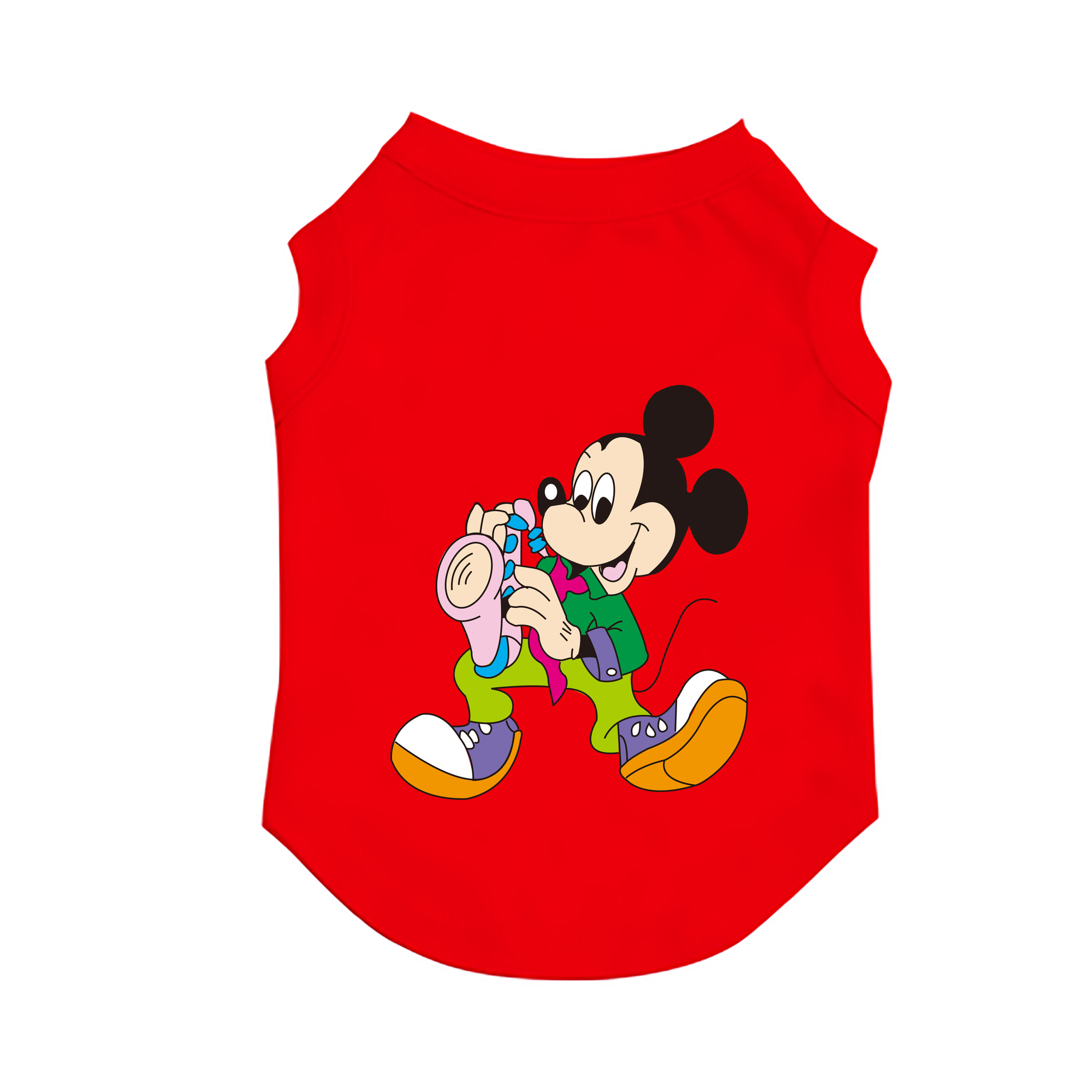 （画像用） ミッキーマウス Mickey Mouse ペット用ベスト