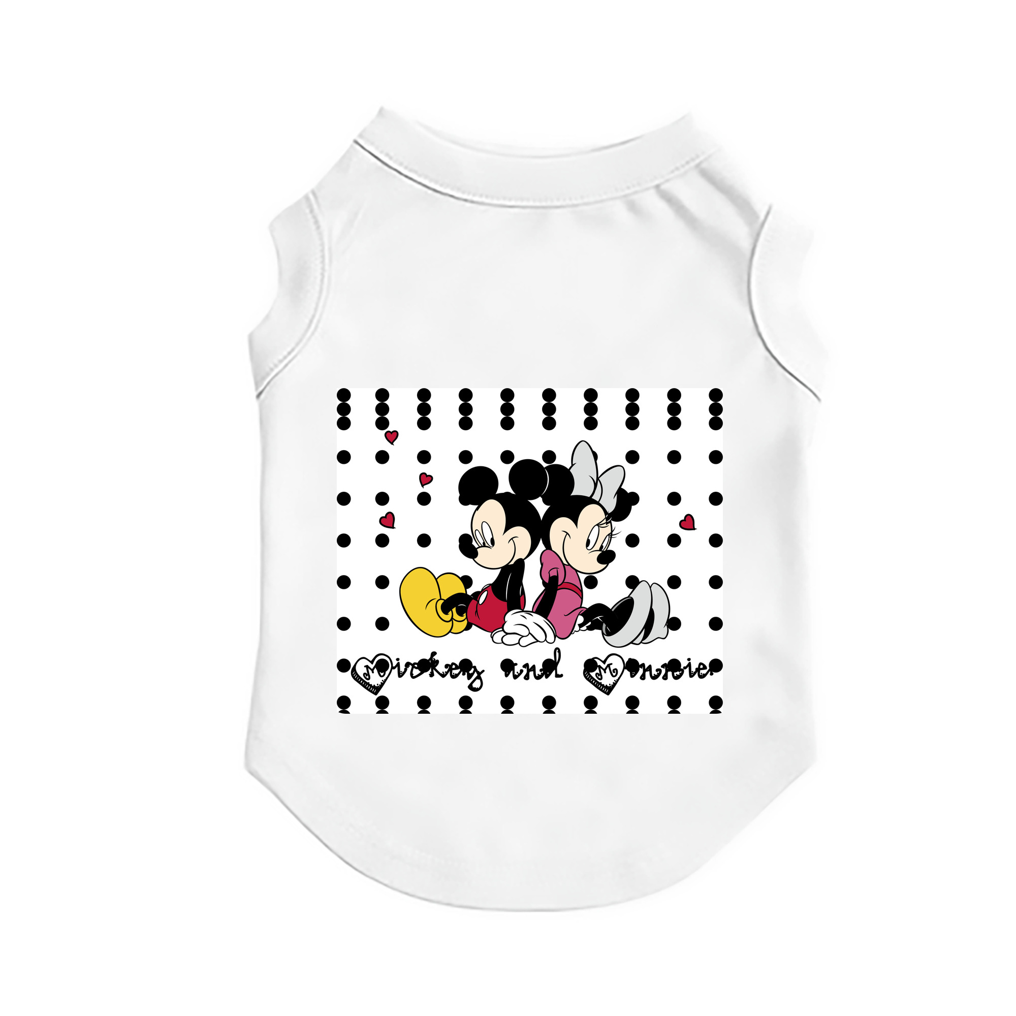 （画像用） ミッキーマウス Mickey Mouse ペット用ベスト