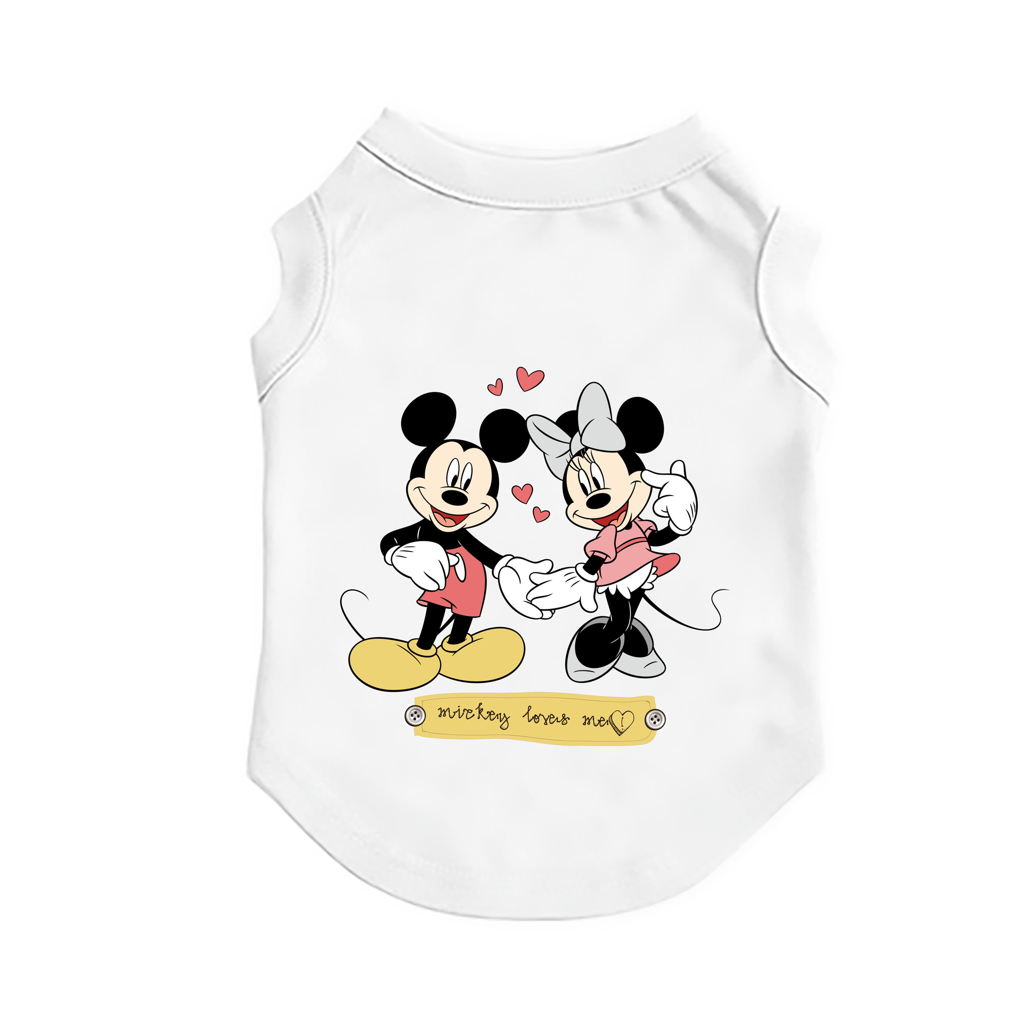 （画像用） ミッキーマウス Mickey Mouse ペット用ベスト