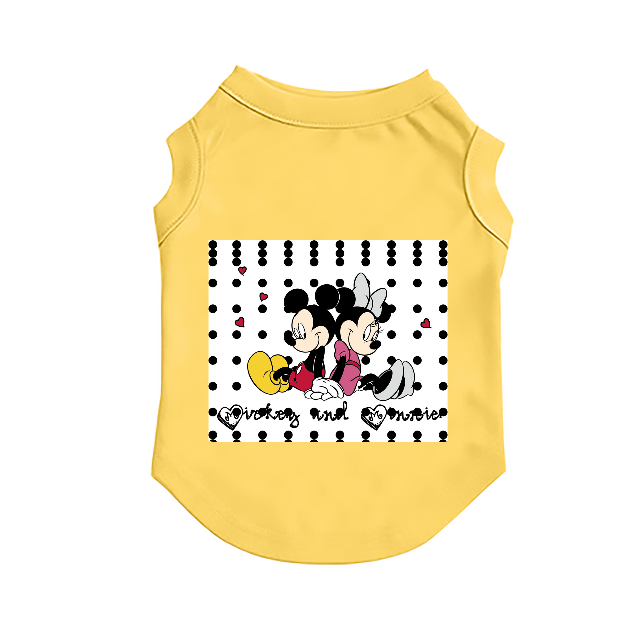 （画像用） ミッキーマウス Mickey Mouse ペット用ベスト