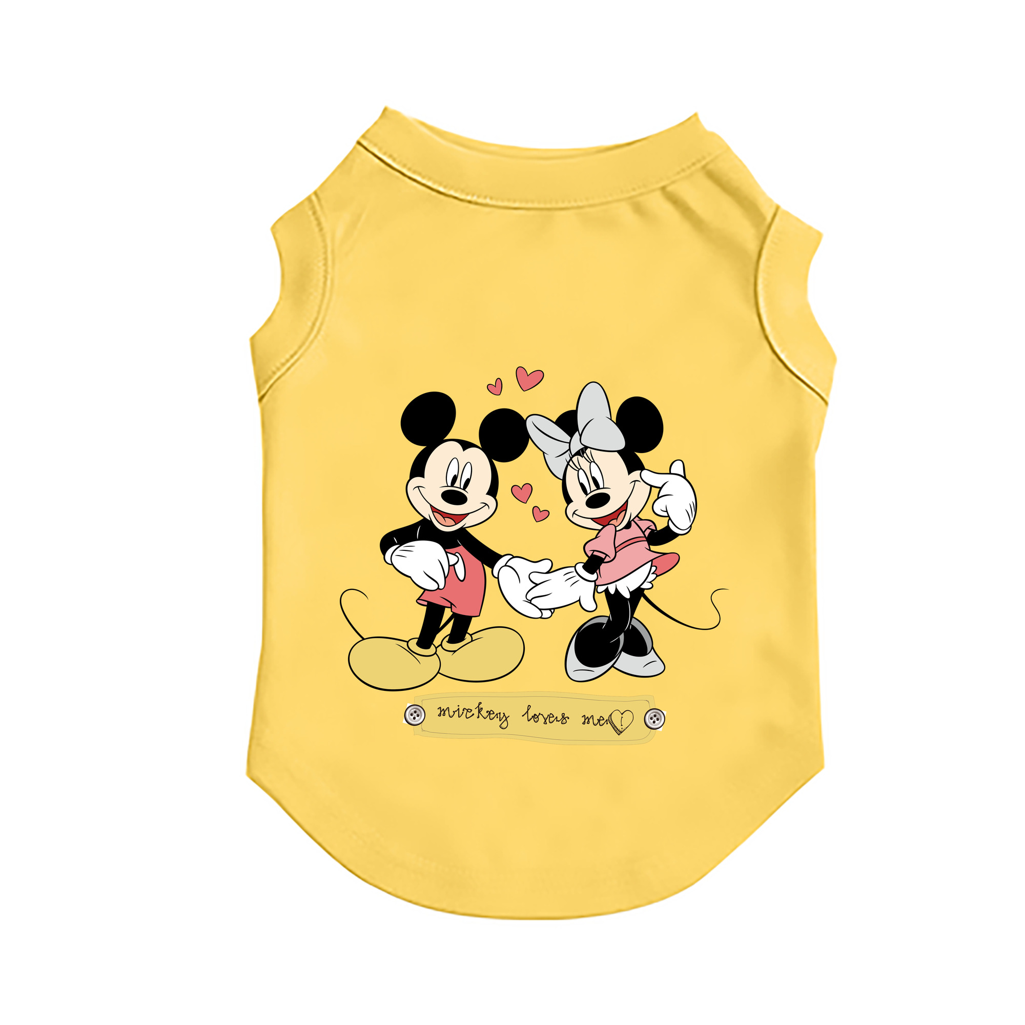 （画像用） ミッキーマウス Mickey Mouse ペット用ベスト