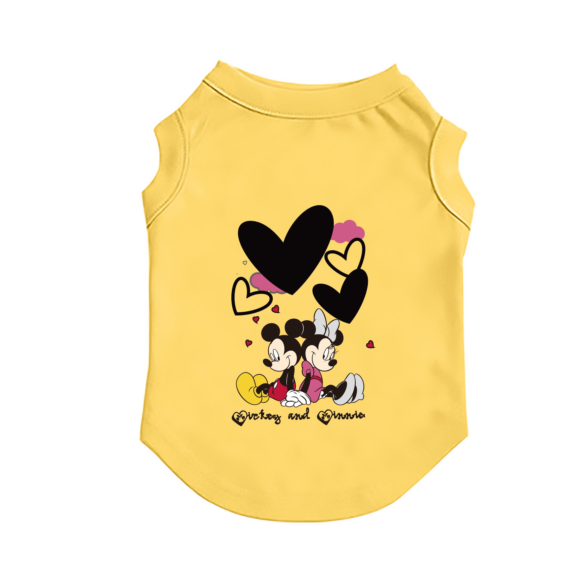 （画像用） ミッキーマウス Mickey Mouse ペット用ベスト