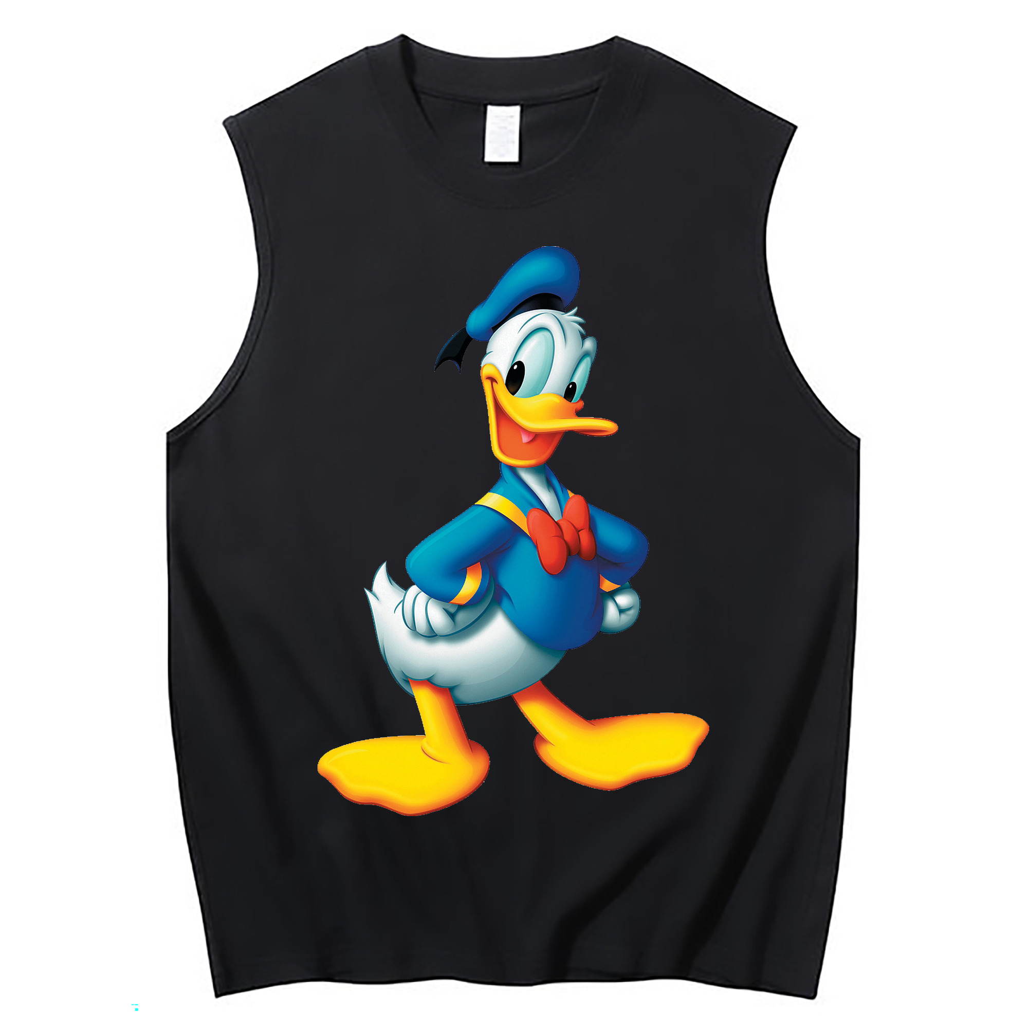 （画像用） ミッキーマウス Mickey Mouse コットン100％タンクトップ（フロントプリント）