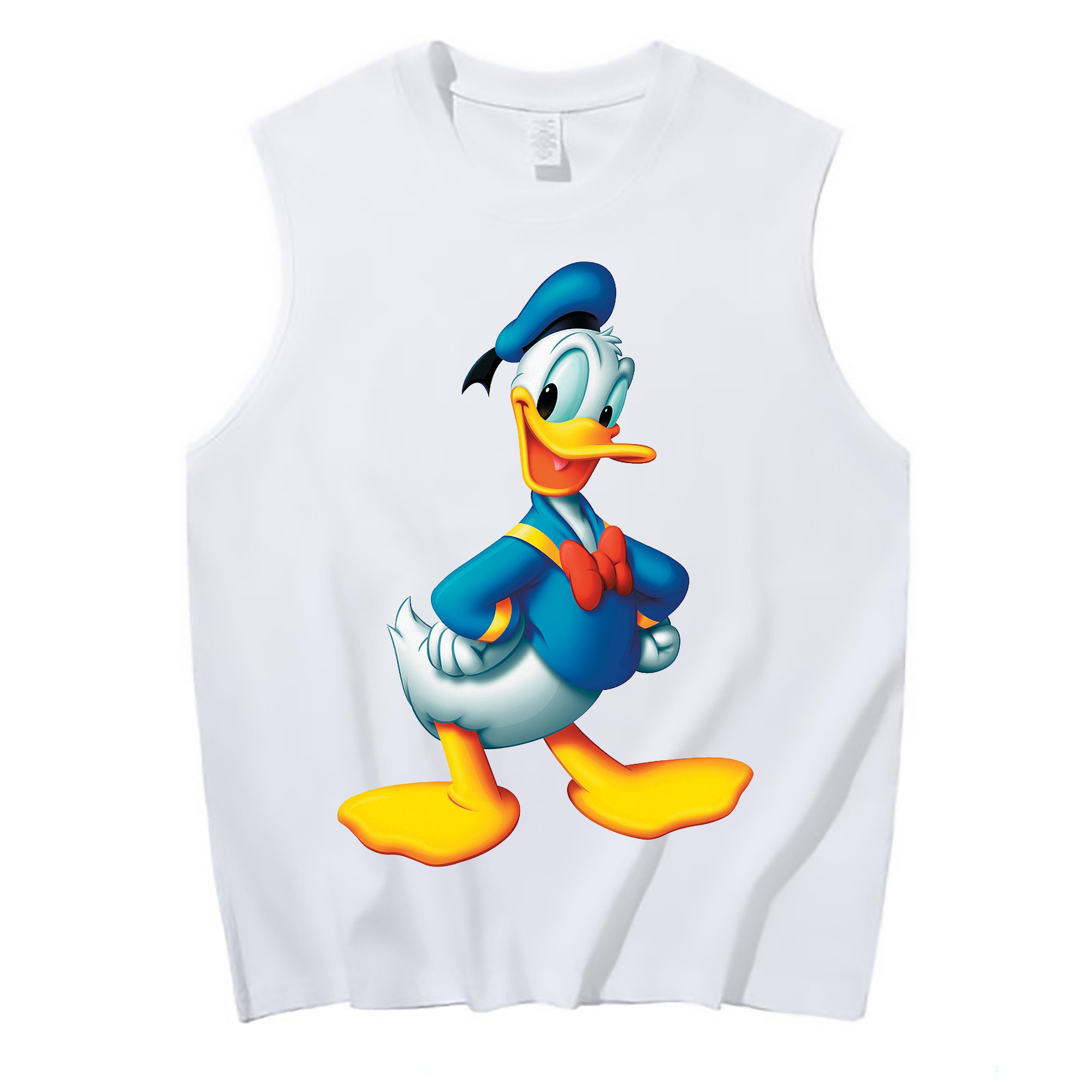 （画像用） ミッキーマウス Mickey Mouse コットン100％タンクトップ（フロントプリント）