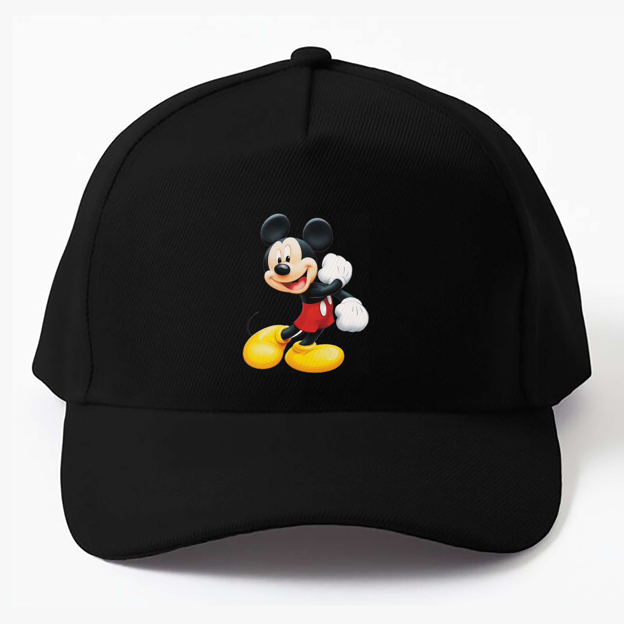 （画像用） ミッキーマウス Mickey Mouse ベースボールキャップ 綿100％ 男女兼用 帽子 スポーツ