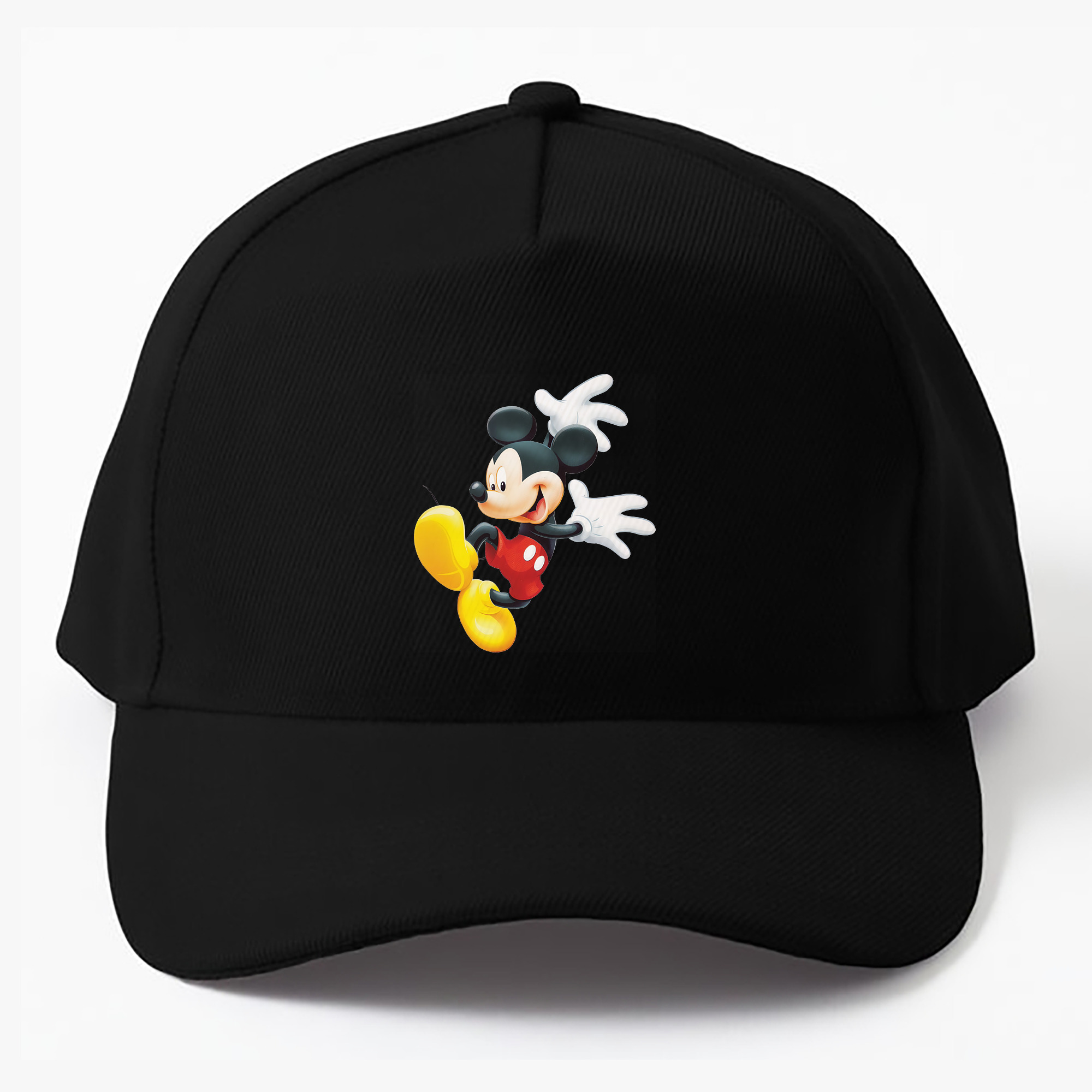 （画像用） ミッキーマウス Mickey Mouse ベースボールキャップ 綿100％ 男女兼用 帽子 スポーツ
