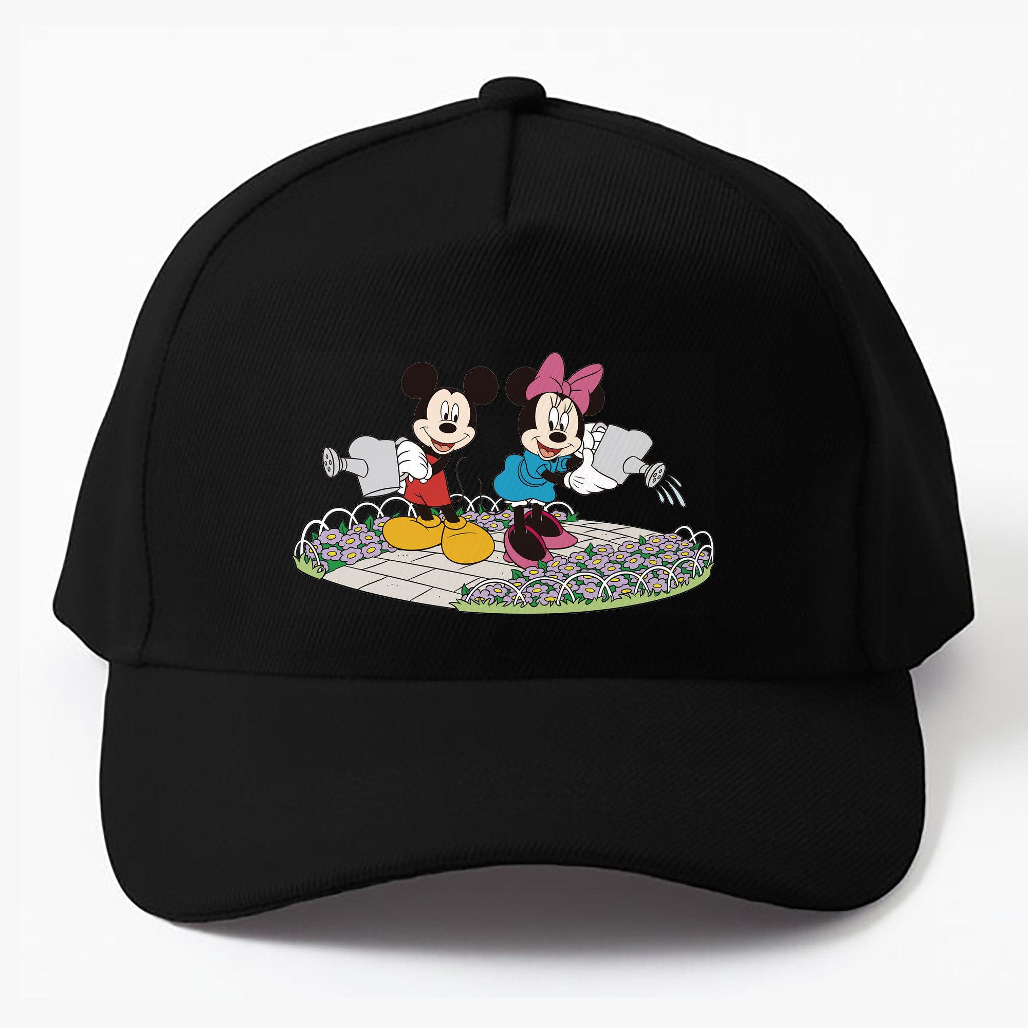 （画像用） ミッキーマウス Mickey Mouse ベースボールキャップ 綿100％ 男女兼用 帽子 スポーツ