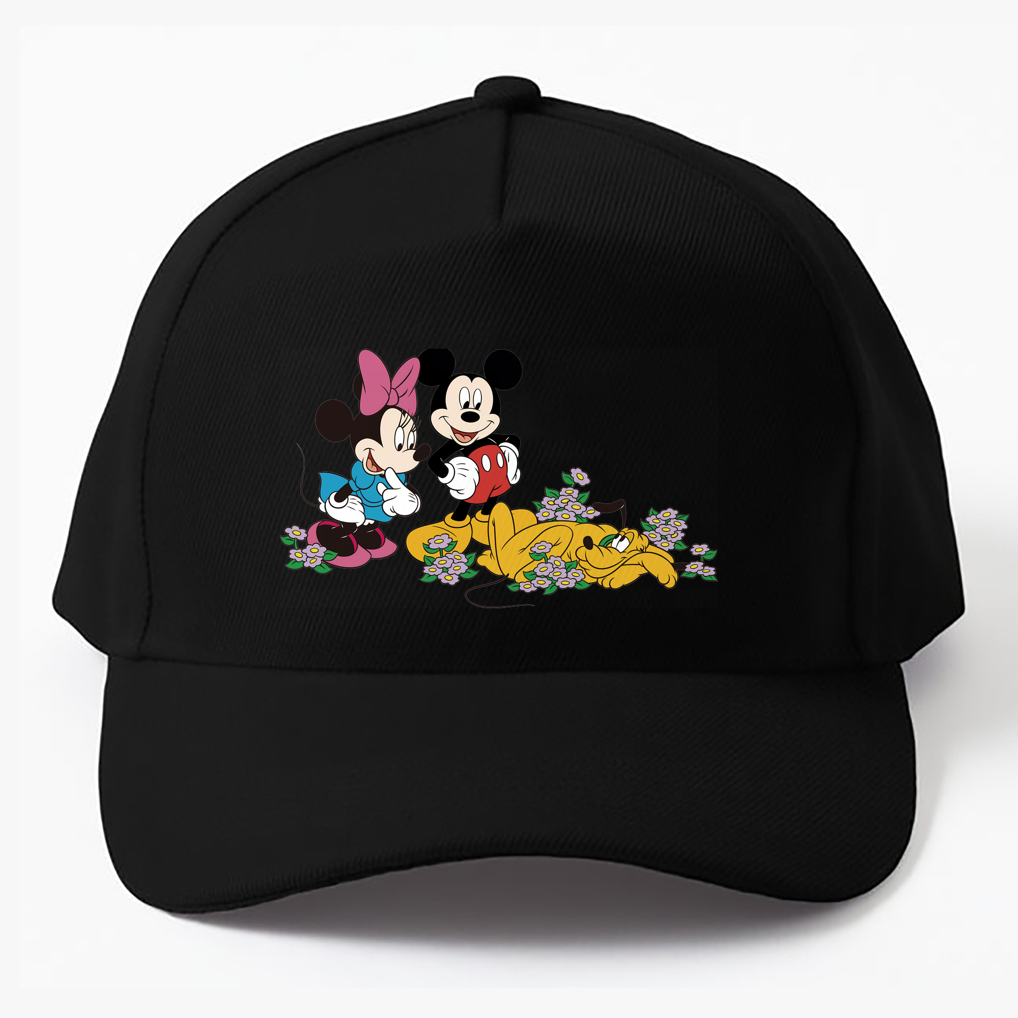 （画像用） ミッキーマウス Mickey Mouse ベースボールキャップ 綿100％ 男女兼用 帽子 スポーツ