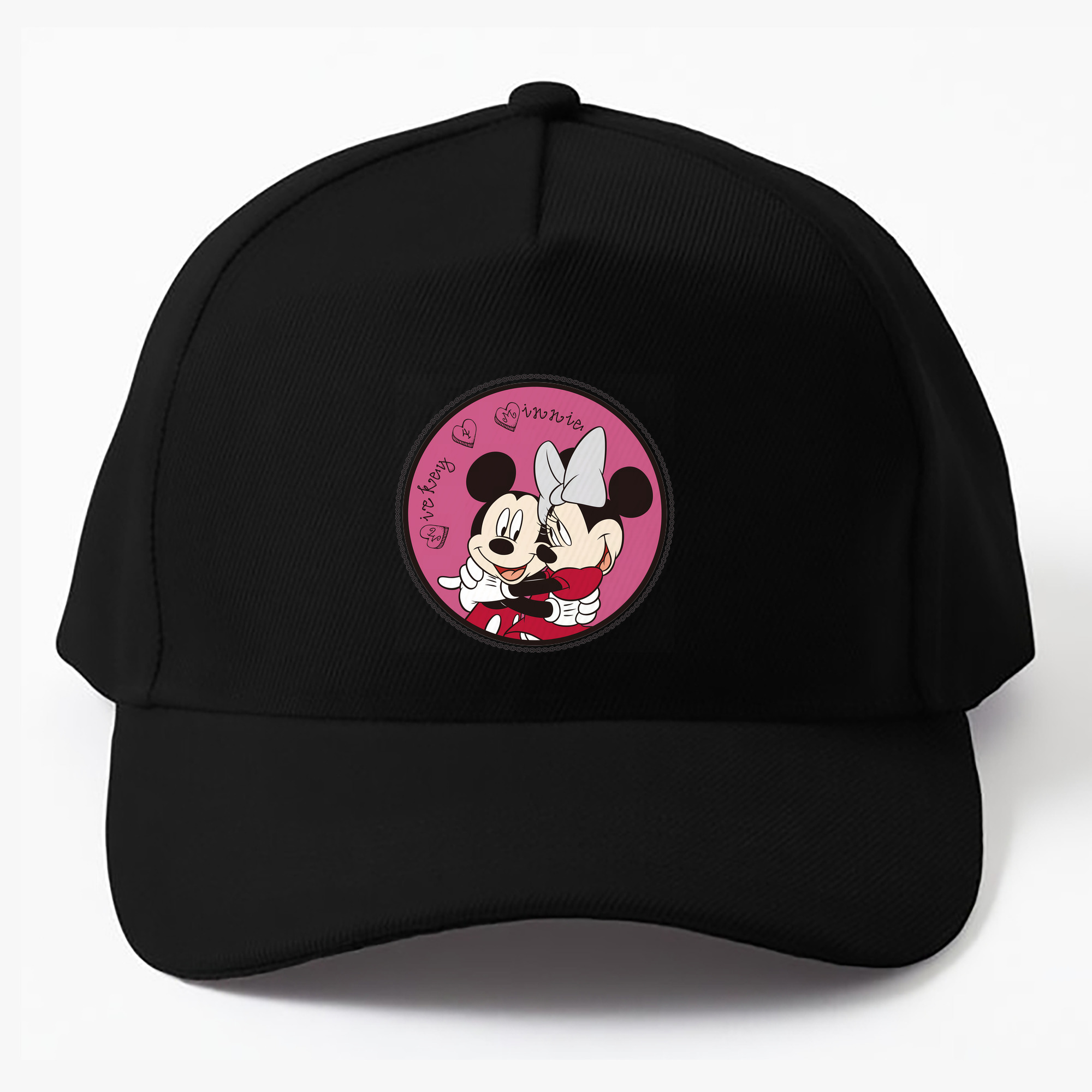 （画像用） ミッキーマウス Mickey Mouse ベースボールキャップ 綿100％ 男女兼用 帽子 スポーツ