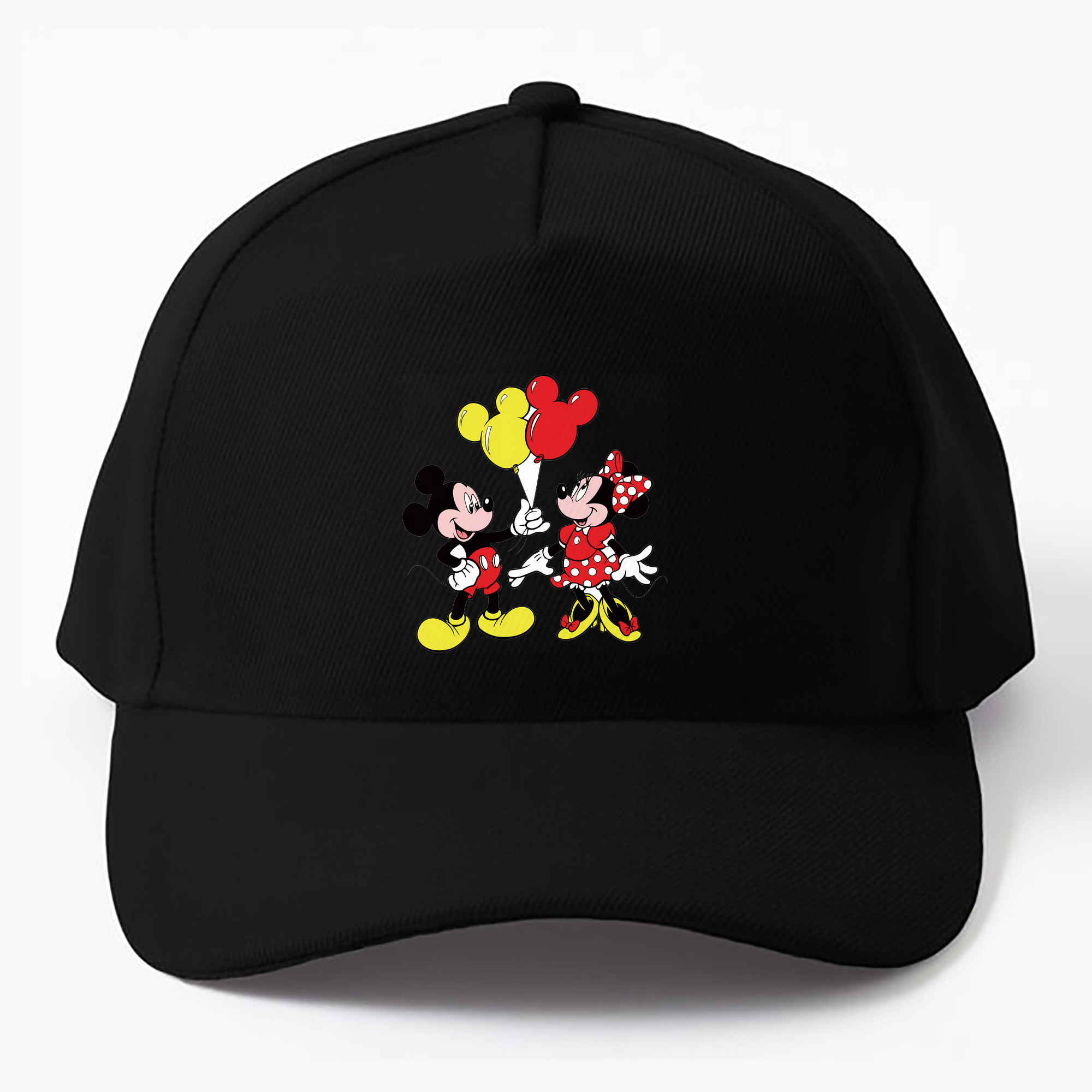 （画像用） ミッキーマウス Mickey Mouse ベースボールキャップ 綿100％ 男女兼用 帽子 スポーツ