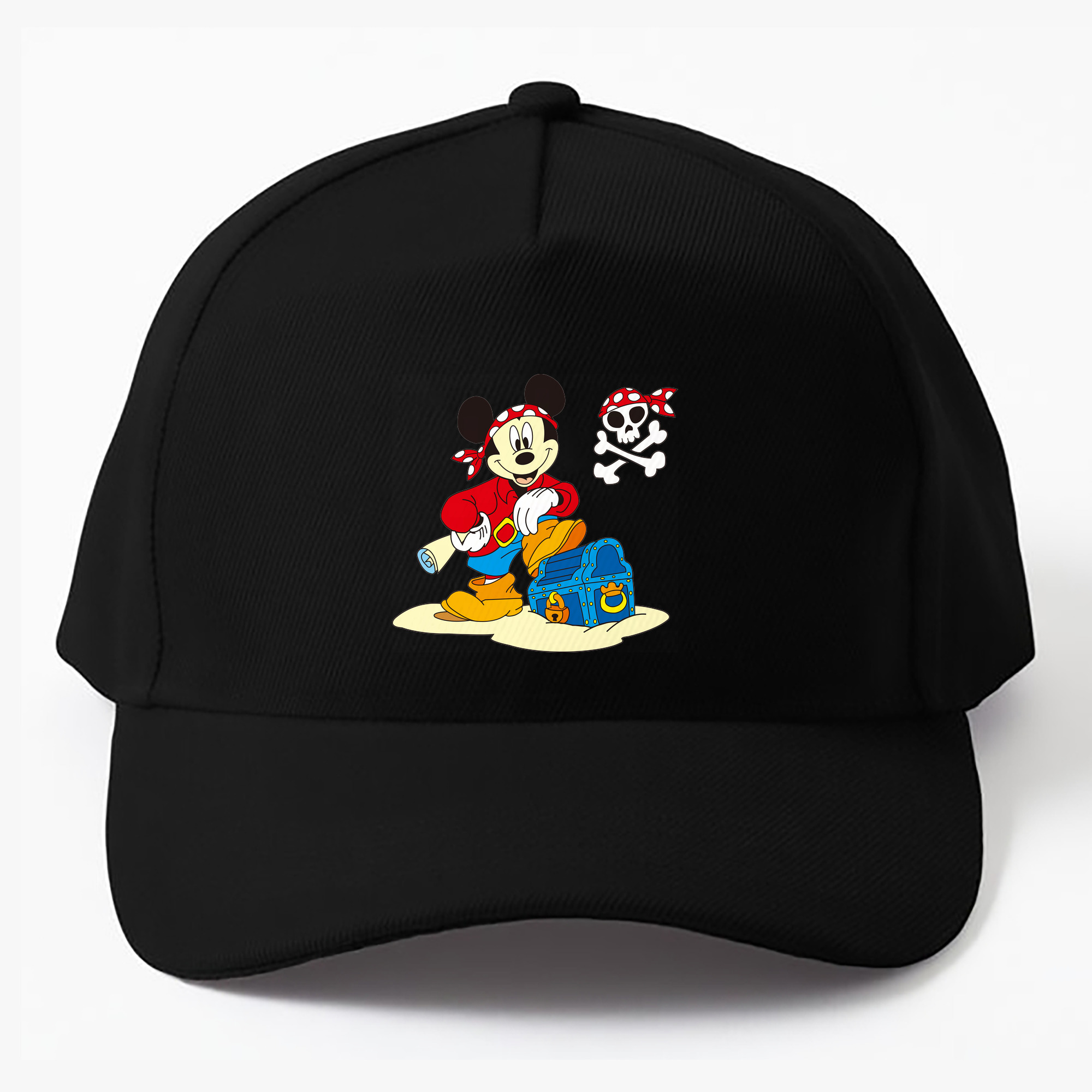 （画像用） ミッキーマウス Mickey Mouse ベースボールキャップ 綿100％ 男女兼用 帽子 スポーツ