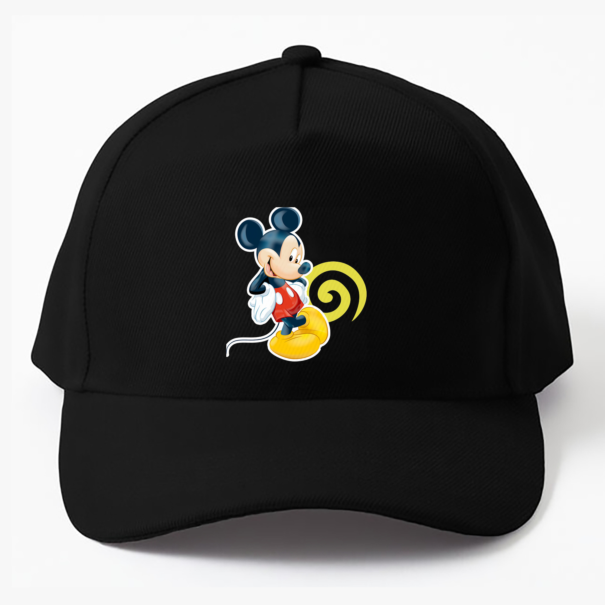 （画像用） ミッキーマウス Mickey Mouse ベースボールキャップ 綿100％ 男女兼用 帽子 スポーツ