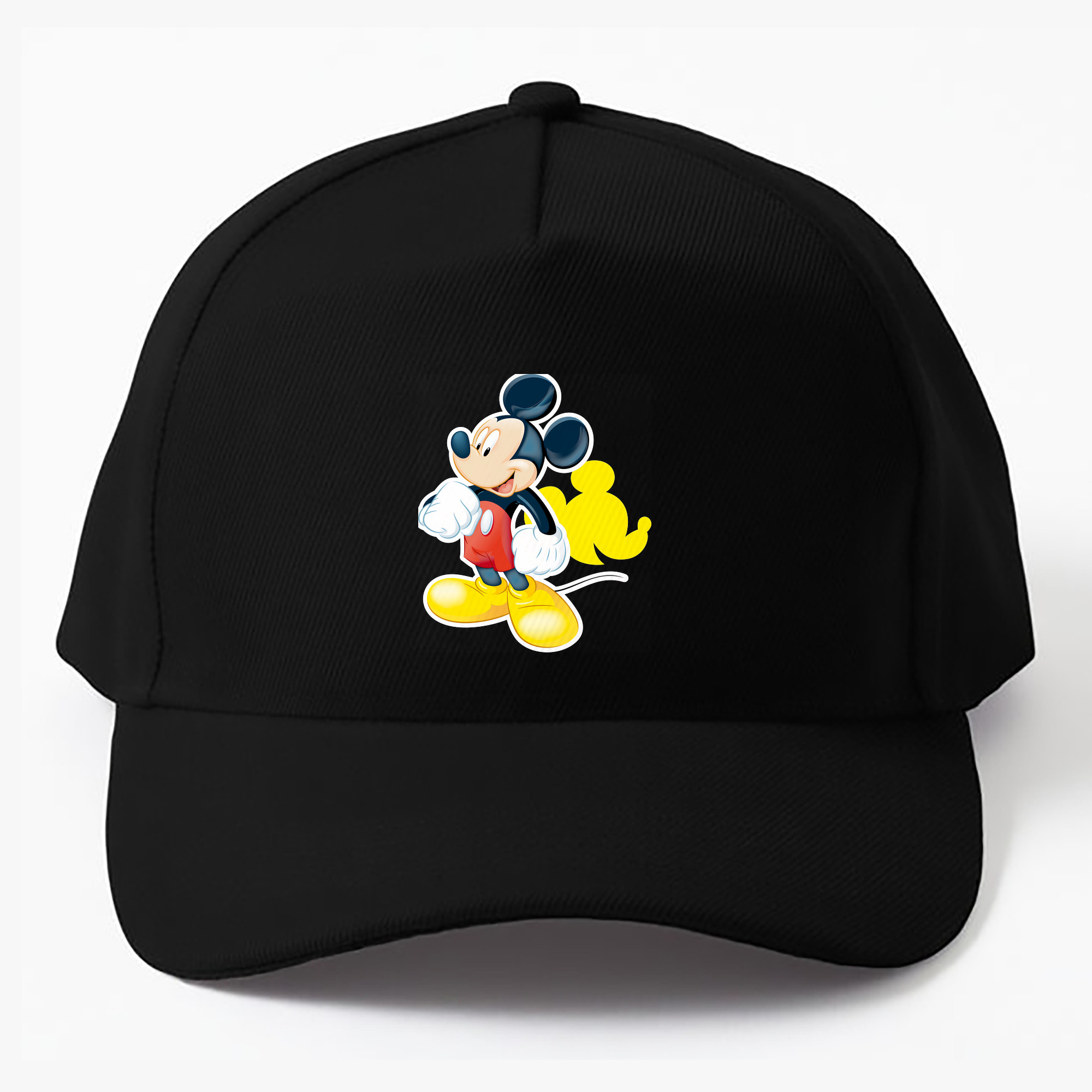 （画像用） ミッキーマウス Mickey Mouse ベースボールキャップ 綿100％ 男女兼用 帽子 スポーツ