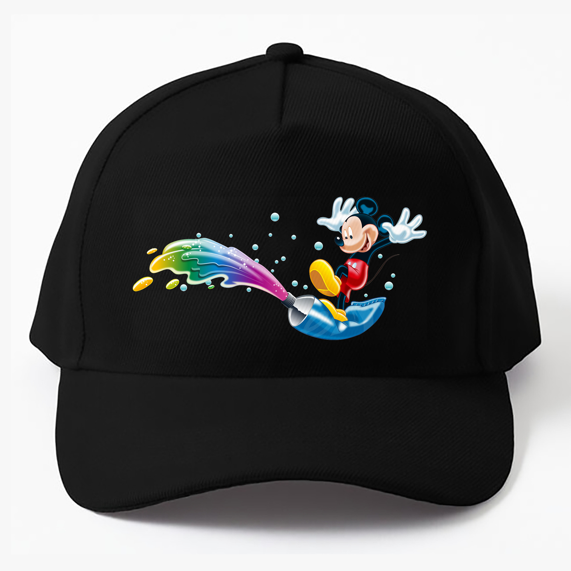 （画像用） ミッキーマウス Mickey Mouse ベースボールキャップ 綿100％ 男女兼用 帽子 スポーツ